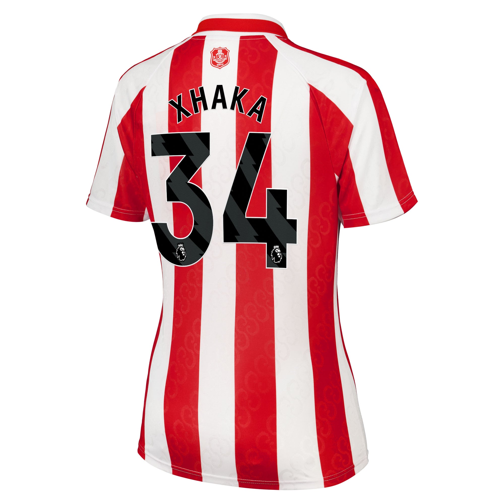Sunderland Hummel Home Shirt 2026-27 - Womens with Xhaka 34 printing, , rebel_hi-res
