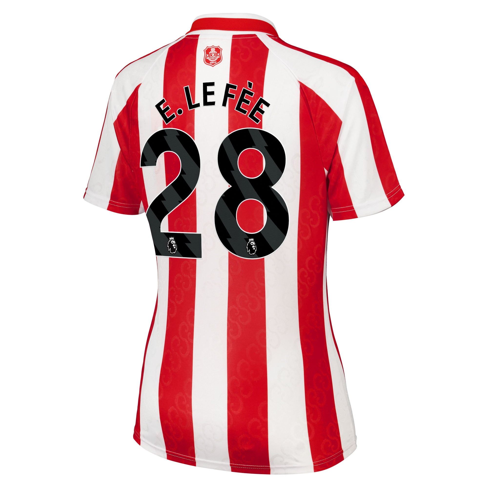 Sunderland Hummel Home Shirt 2026-27 - Womens with E. Le F&eacute;e 28 printing, , rebel_hi-res