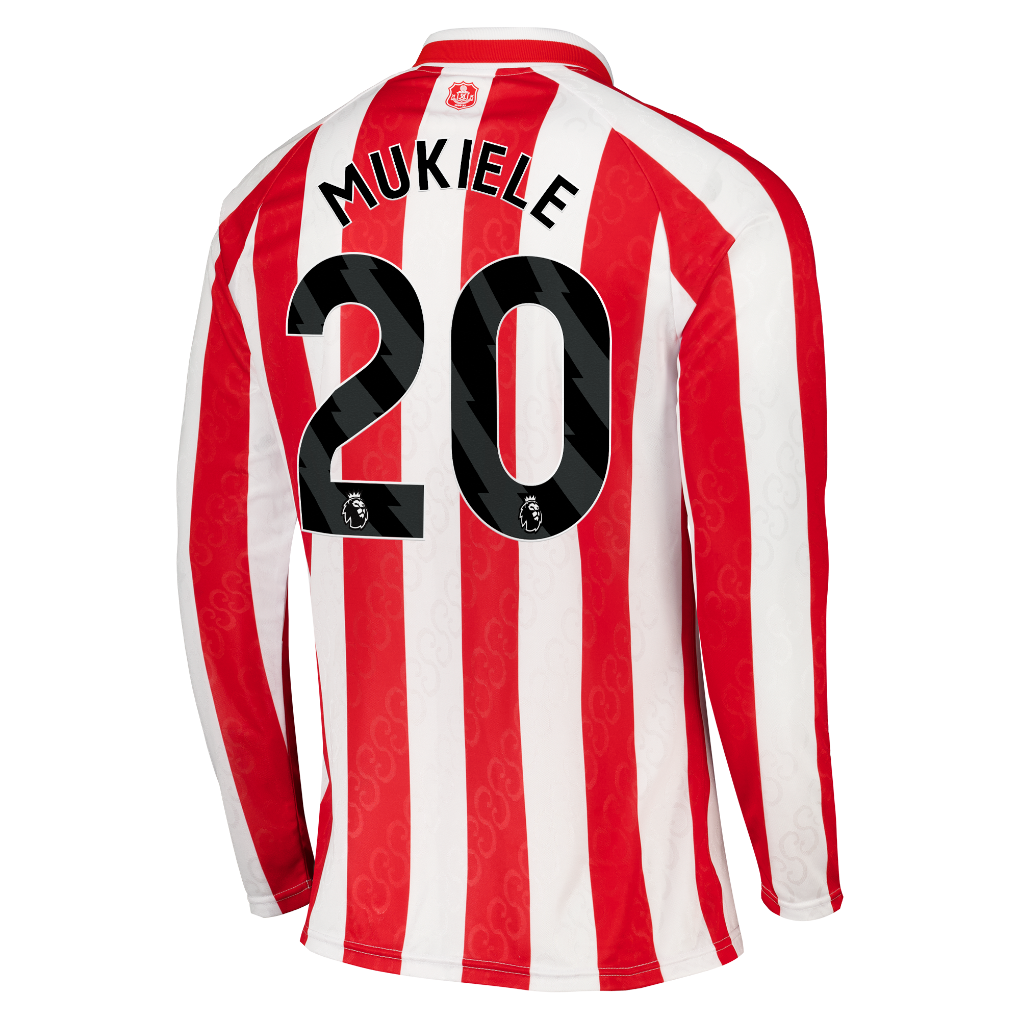 Sunderland Hummel Home Shirt 2026-27 - Long Sleeve - Kids with Mukiele 20 printing, , rebel_hi-res