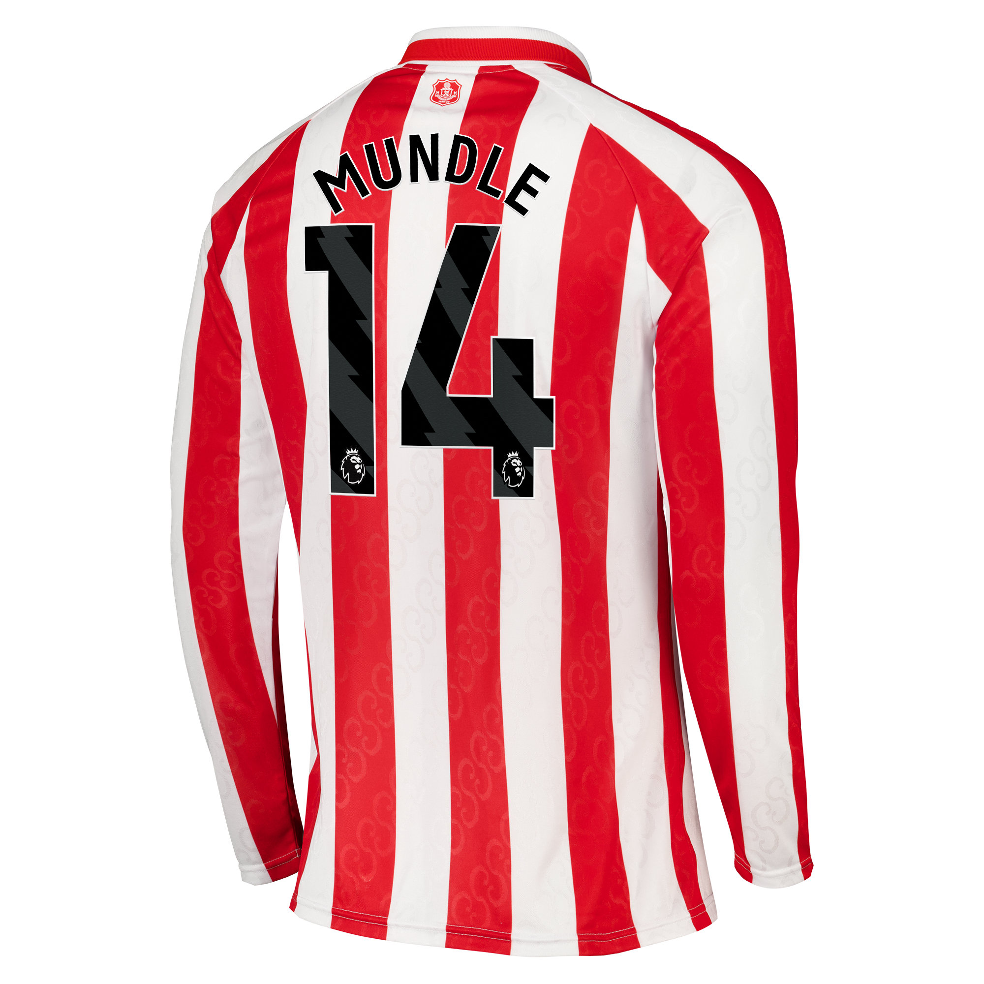 Sunderland Hummel Home Shirt 2026-27 - Long Sleeve - Kids with Mundle 14 printing, , rebel_hi-res