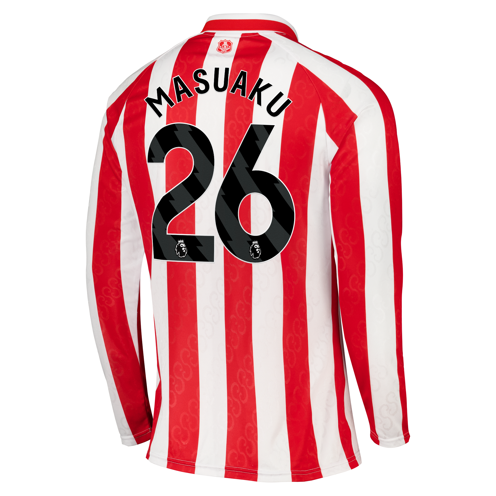 Sunderland Hummel Home Shirt 2026-27 - Long Sleeve - Kids with Masuaka 26 printing, , rebel_hi-res