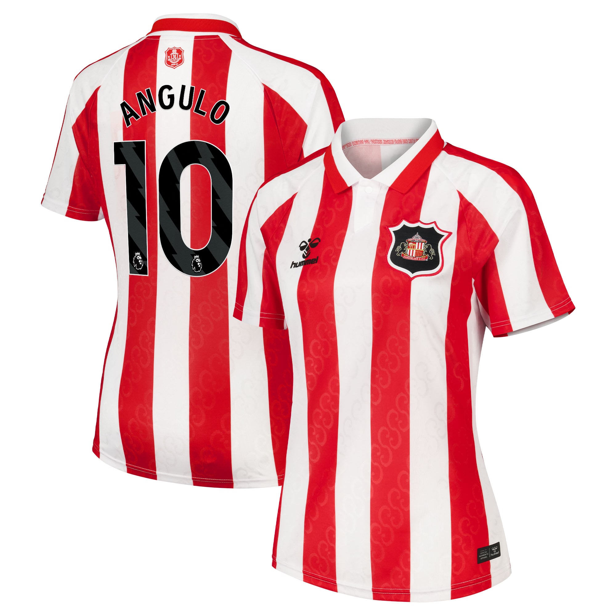 Sunderland Hummel Home Shirt 2026-27 - Womens with Angulo 10 printing, , rebel_hi-res