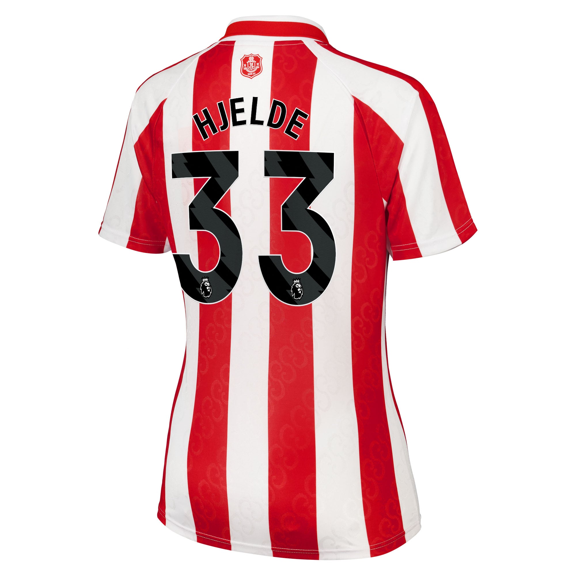 Sunderland Hummel Home Shirt 2026-27 - Womens with Hjelde 33 printing, , rebel_hi-res