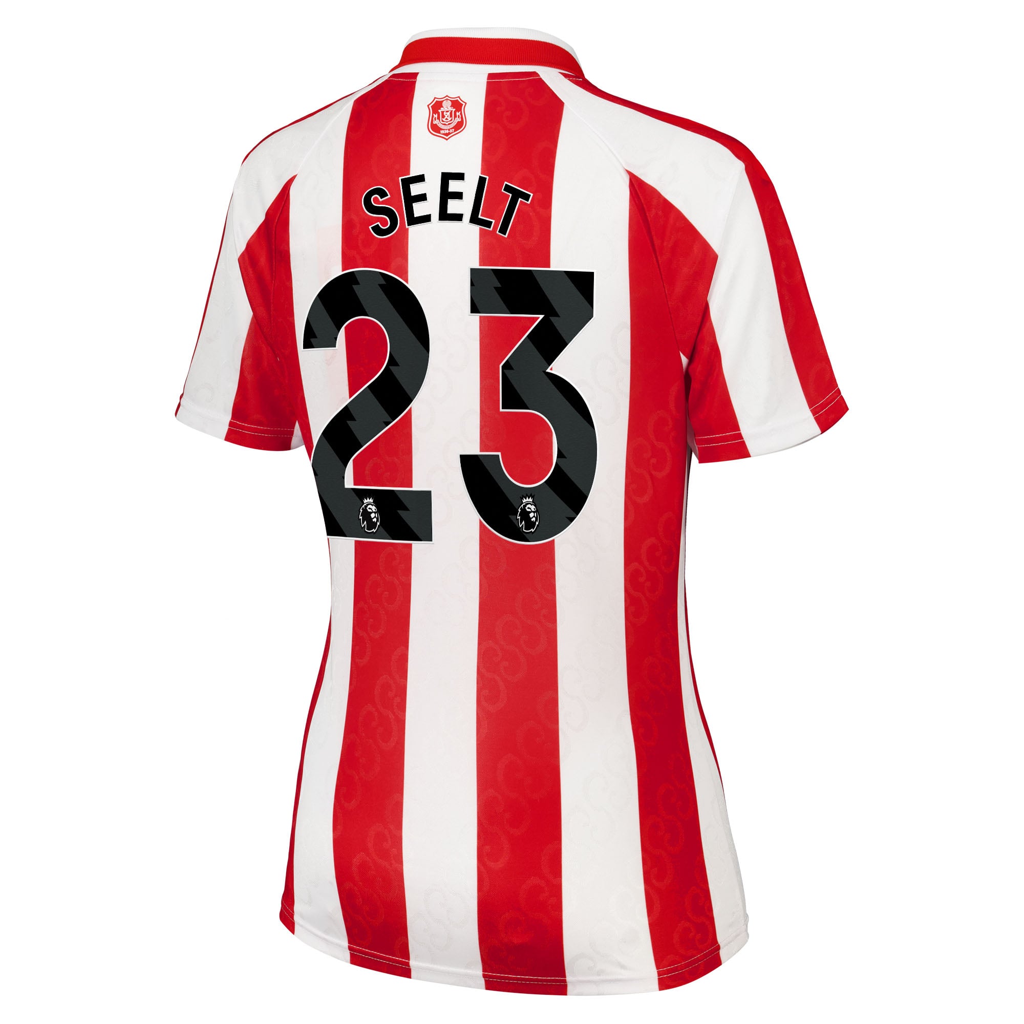 Sunderland Hummel Home Shirt 2026-27 - Womens with Seelt 23 printing, , rebel_hi-res