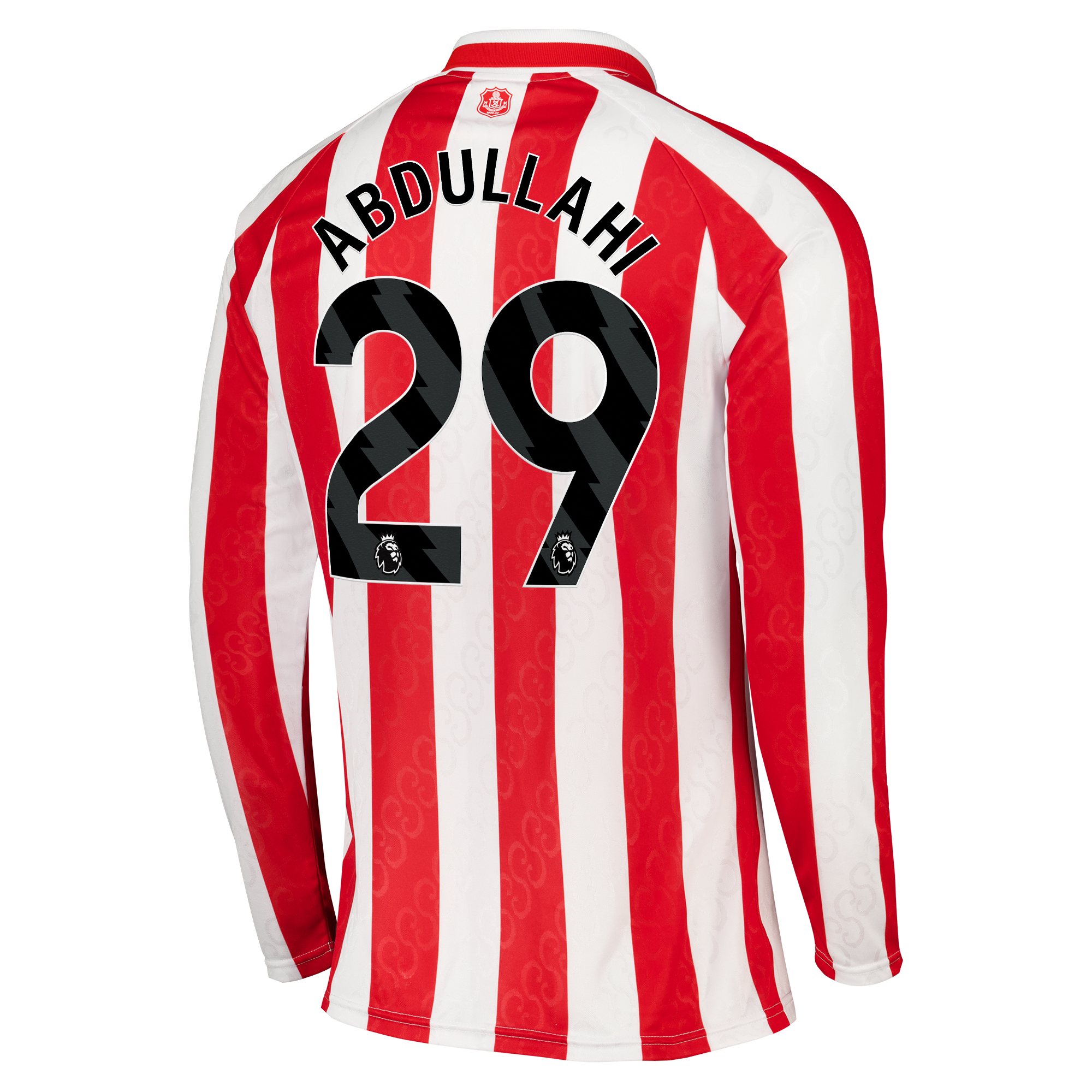 Sunderland Hummel Home Shirt 2026-27 - Long Sleeve - Kids with Abdullahi 29 printing, , rebel_hi-res