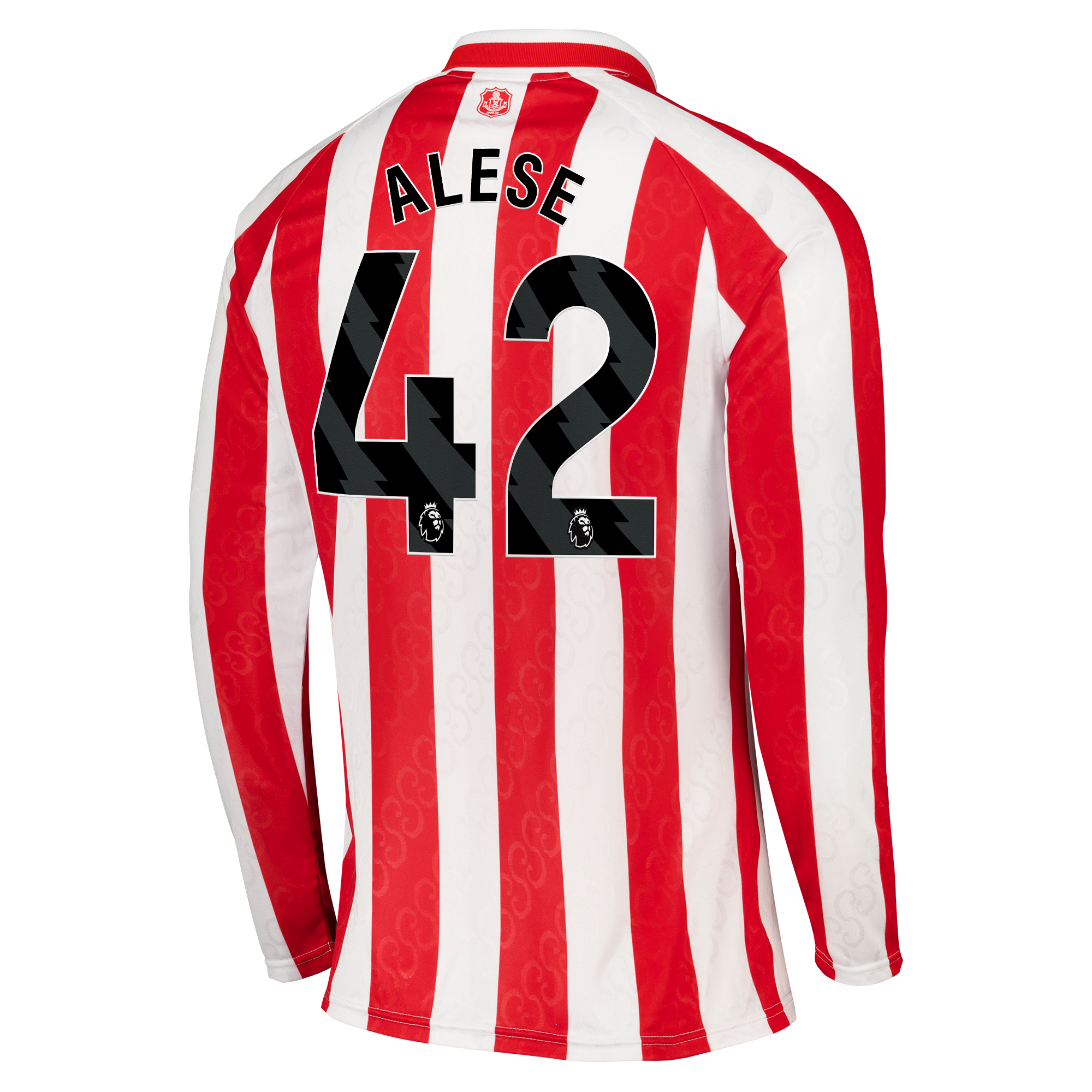 Sunderland Hummel Home Shirt 2026-27 - Long Sleeve - Kids with Alese 42 printing, , rebel_hi-res