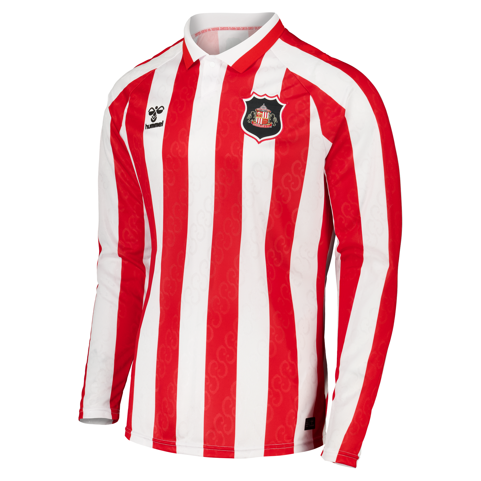 Sunderland Hummel Home Shirt 2026-27 - Long Sleeve - Kids with Isidor 18 printing, , rebel_hi-res
