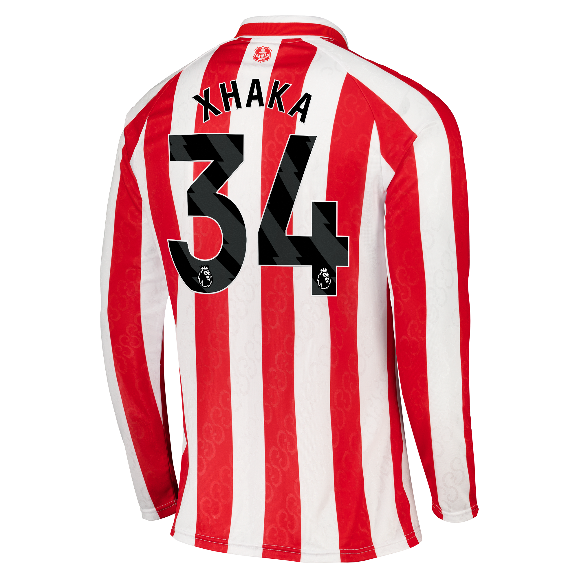 Sunderland Hummel Home Shirt 2026-27 - Long Sleeve - Kids with Xhaka 34 printing, , rebel_hi-res