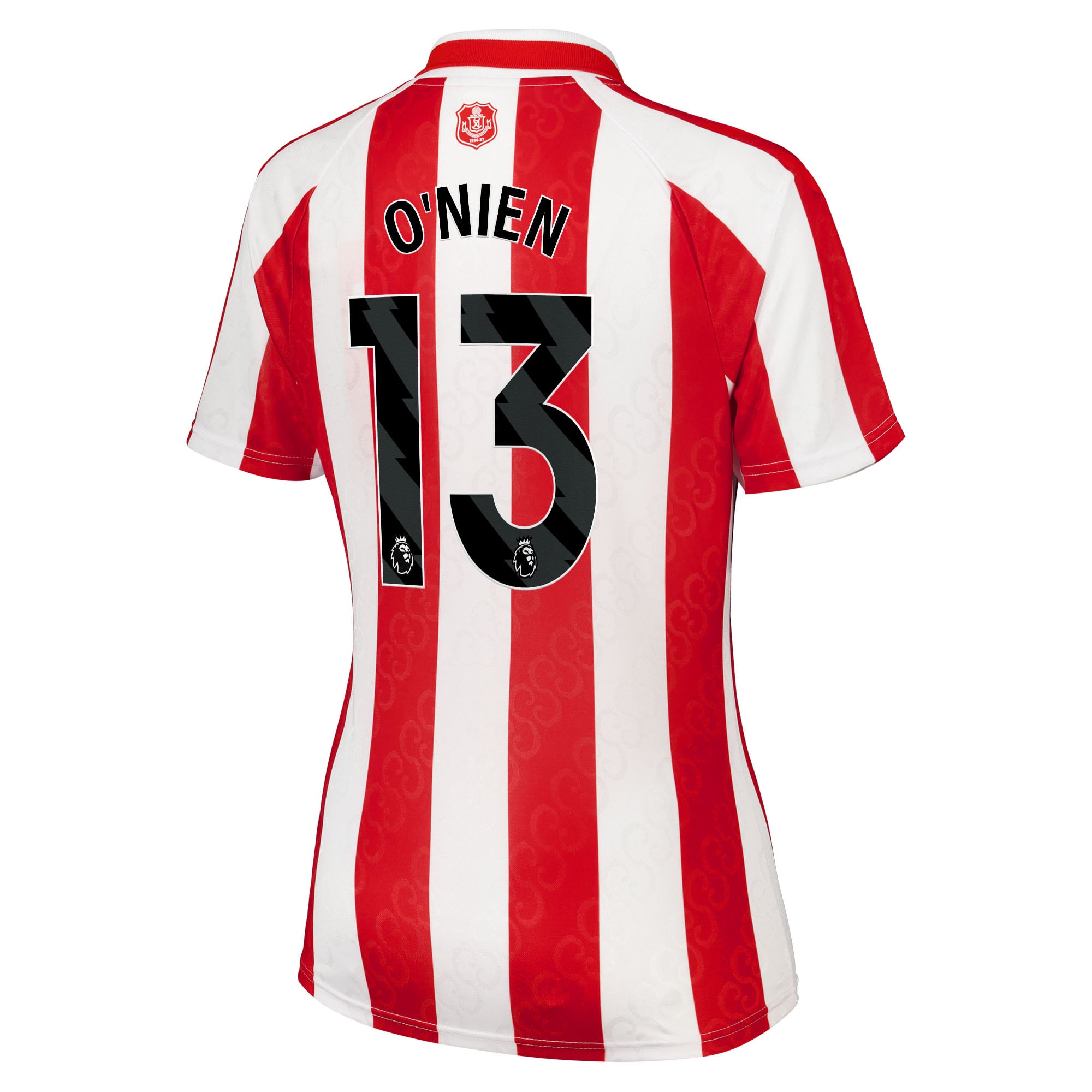 Sunderland Hummel Home Shirt 2026-27 - Womens with O'Nien 13 printing, , rebel_hi-res