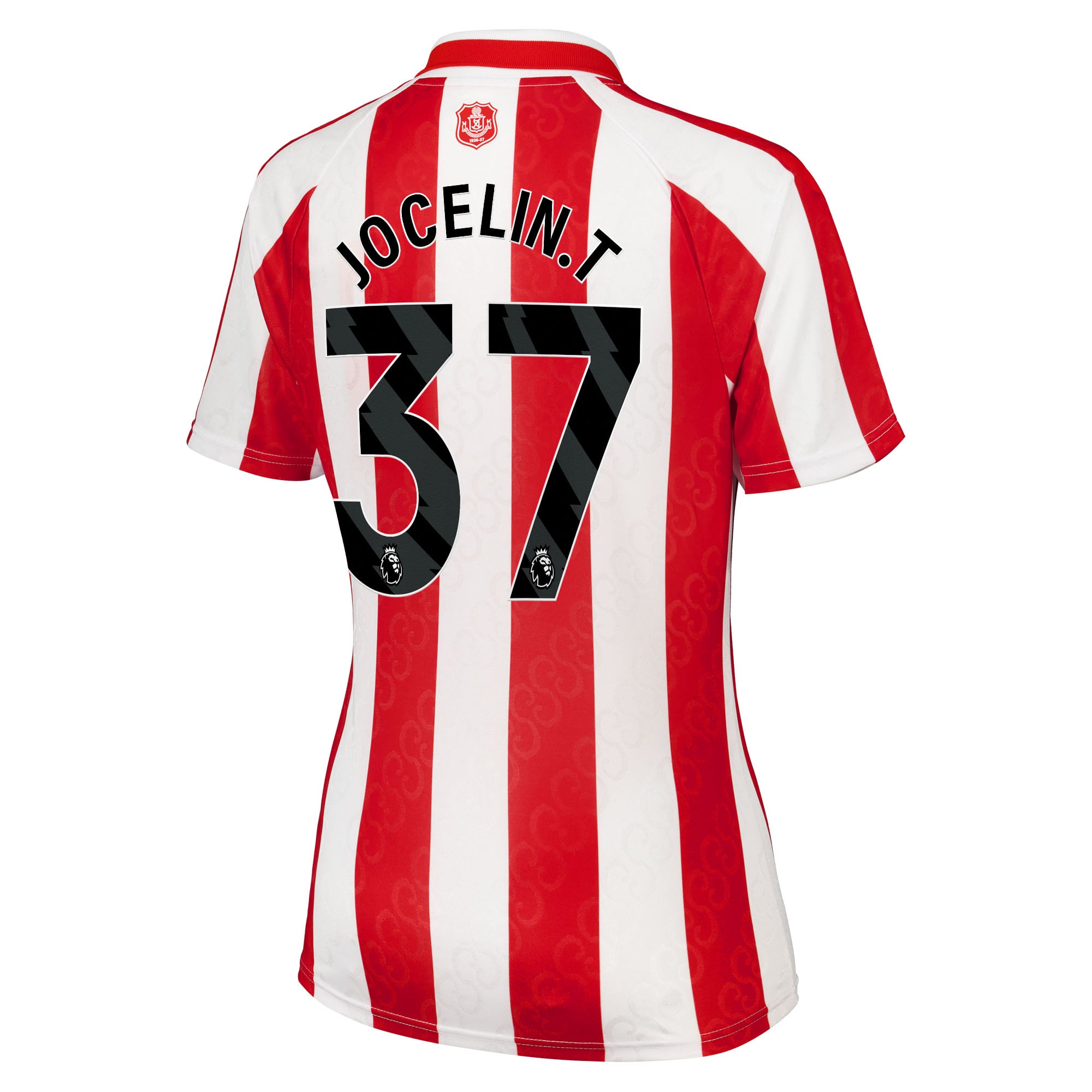 Sunderland Hummel Home Shirt 2026-27 - Womens with Jocelin.T 37 printing, , rebel_hi-res