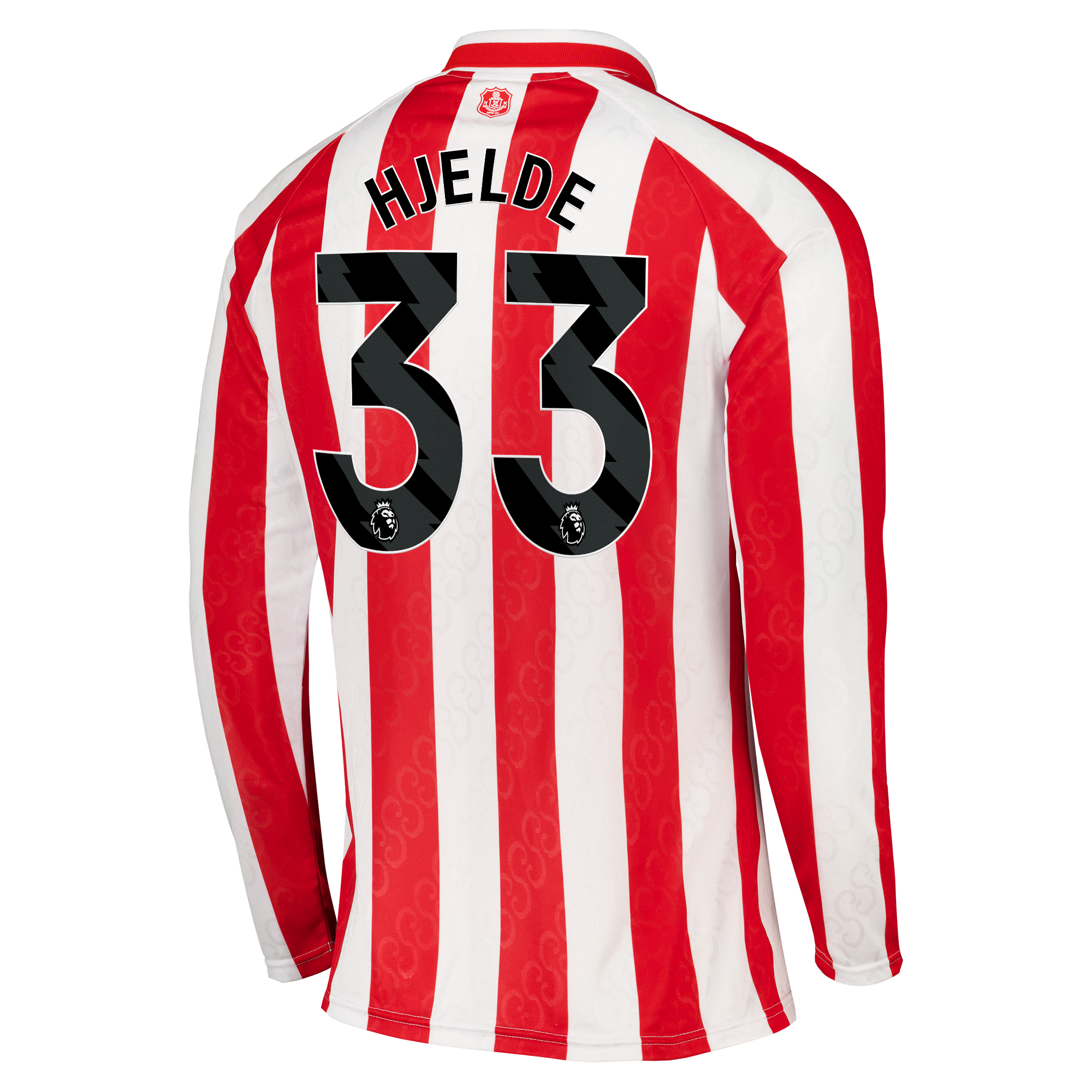 Sunderland Hummel Home Shirt 2026-27 - Long Sleeve - Kids with Hjelde 33 printing, , rebel_hi-res