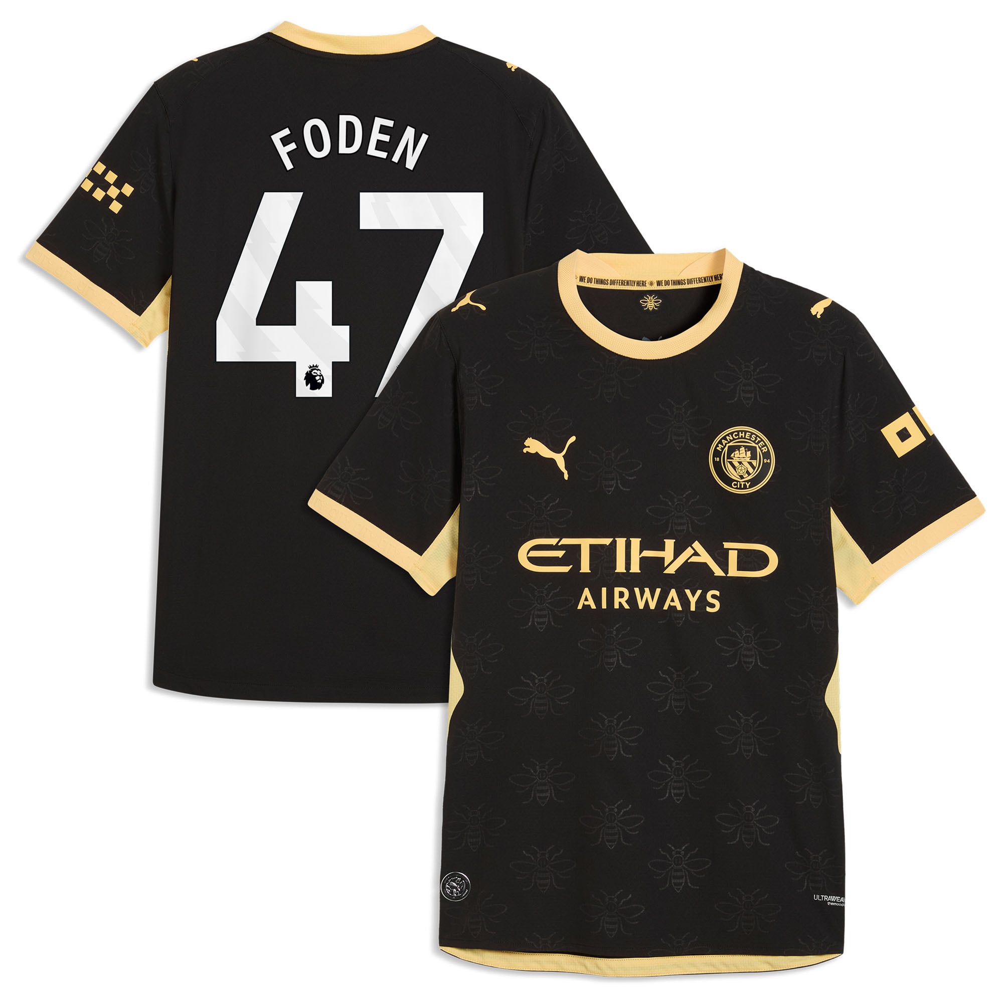 Manchester City Puma Authentic Away Shirt 2026-27 with Foden 47 printing, , rebel_hi-res