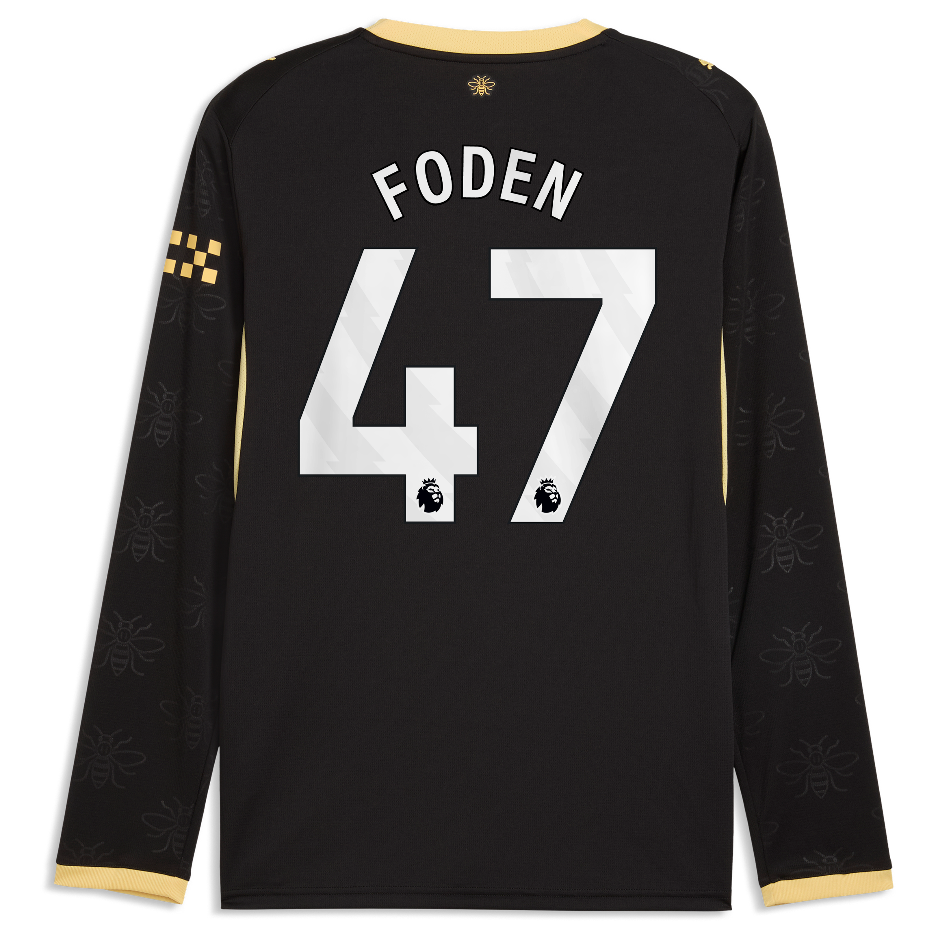 Manchester City Puma Away Shirt 2026-27 - Long Sleeve with Foden 47 printing, , rebel_hi-res