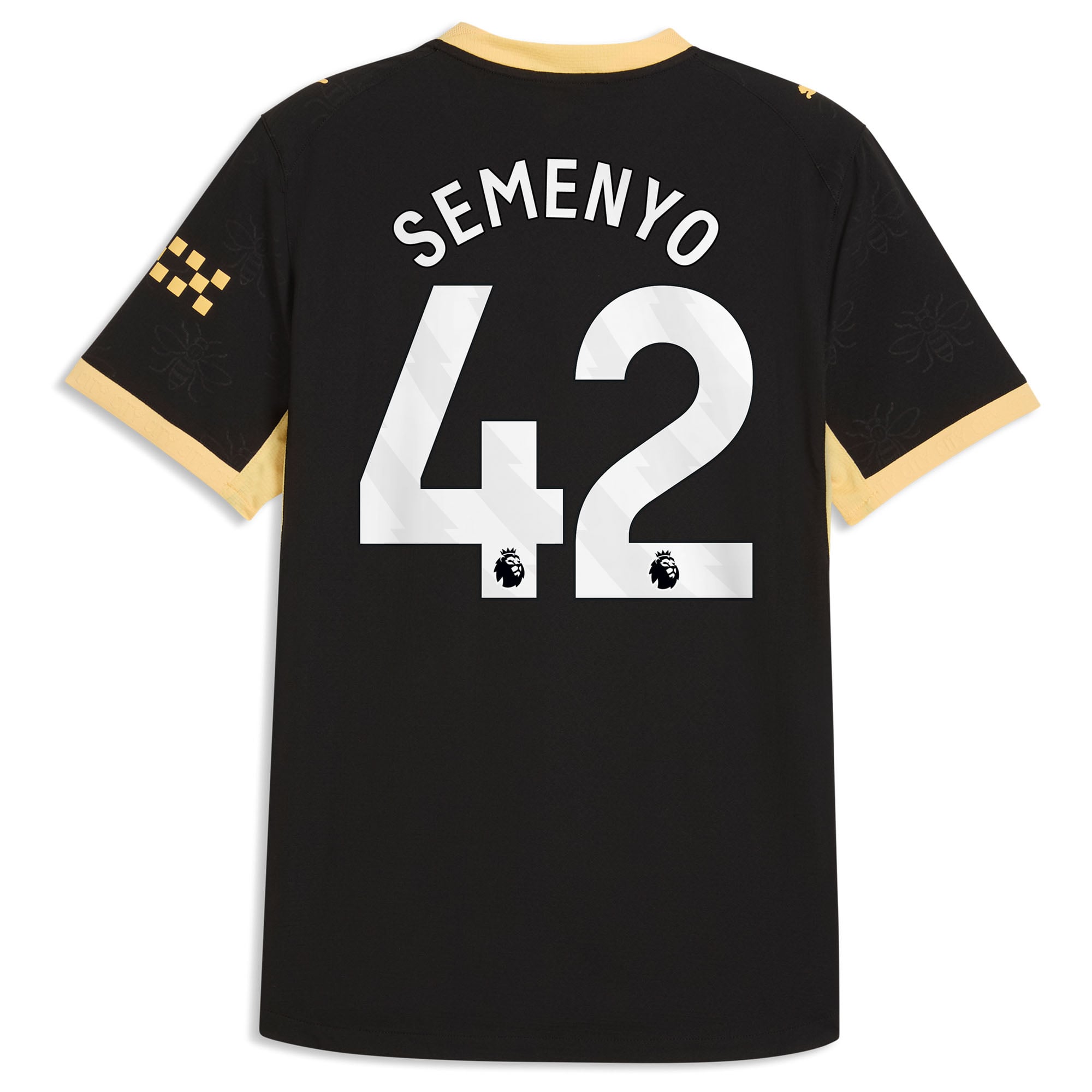 Manchester City Puma Authentic Away Shirt 2026-27 with Semenyo 42 printing, , rebel_hi-res