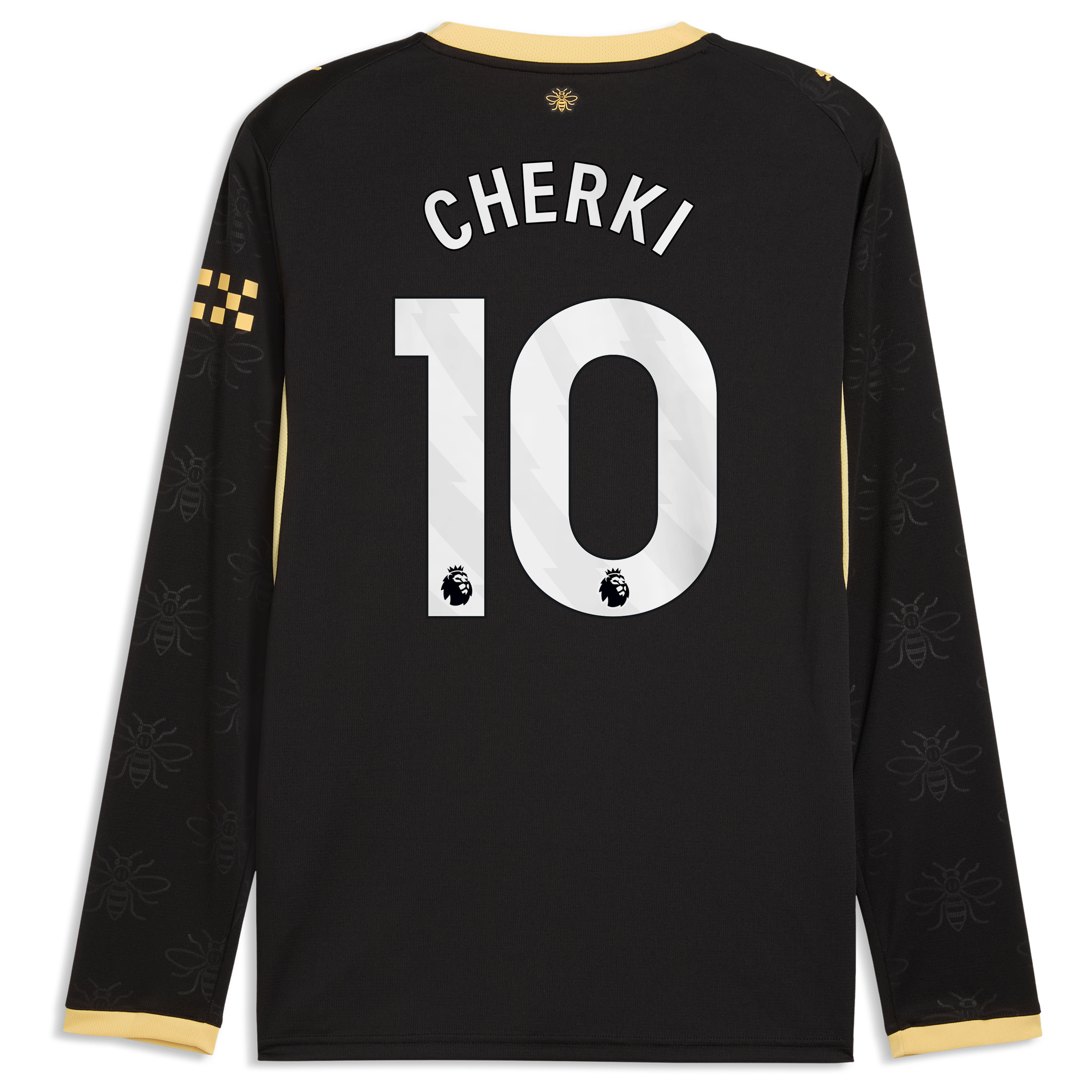 Manchester City Puma Away Shirt 2026-27 - Long Sleeve with Cherki 10 printing, , rebel_hi-res