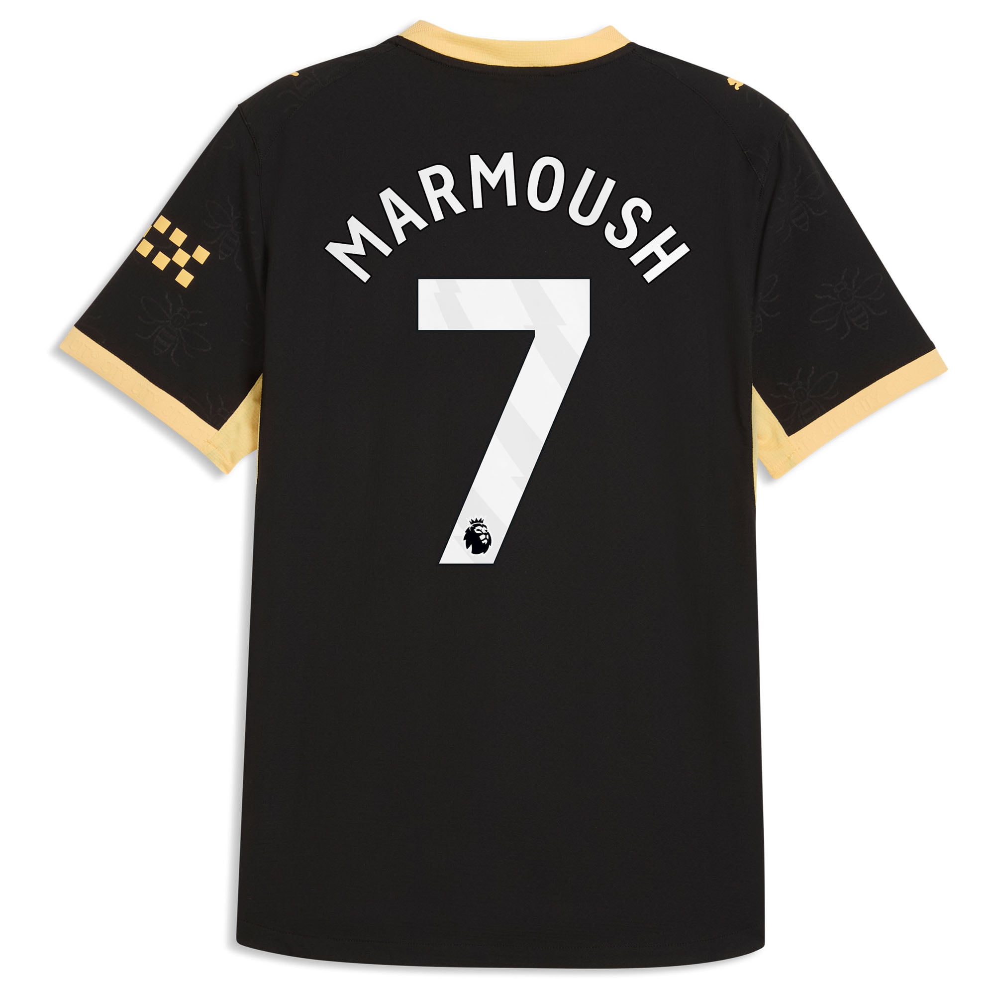 Manchester City Puma Authentic Away Shirt 2026-27 with Marmoush 7 printing, , rebel_hi-res
