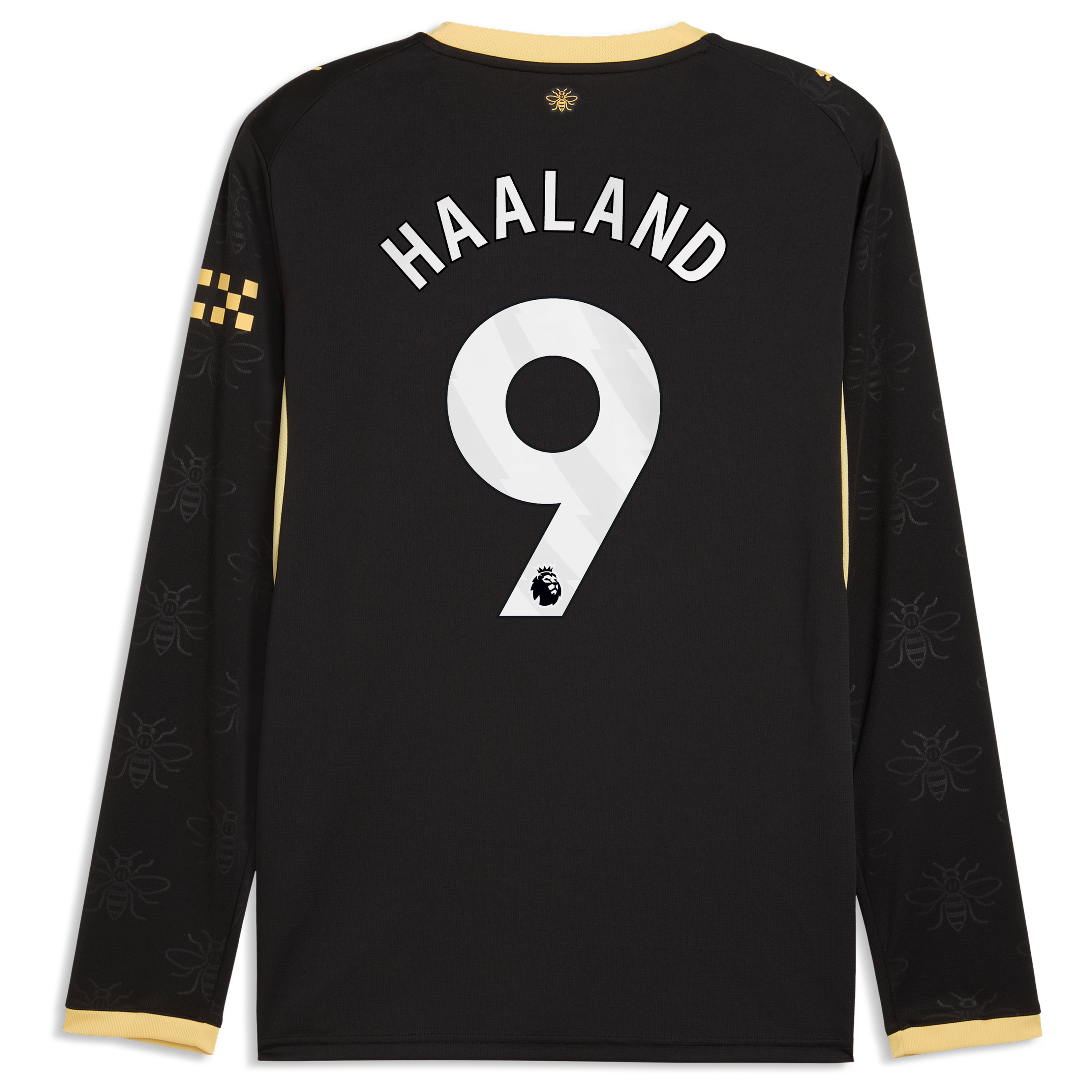 Manchester City Puma Away Shirt 2026-27 - Long Sleeve with Haaland 9 printing, , rebel_hi-res