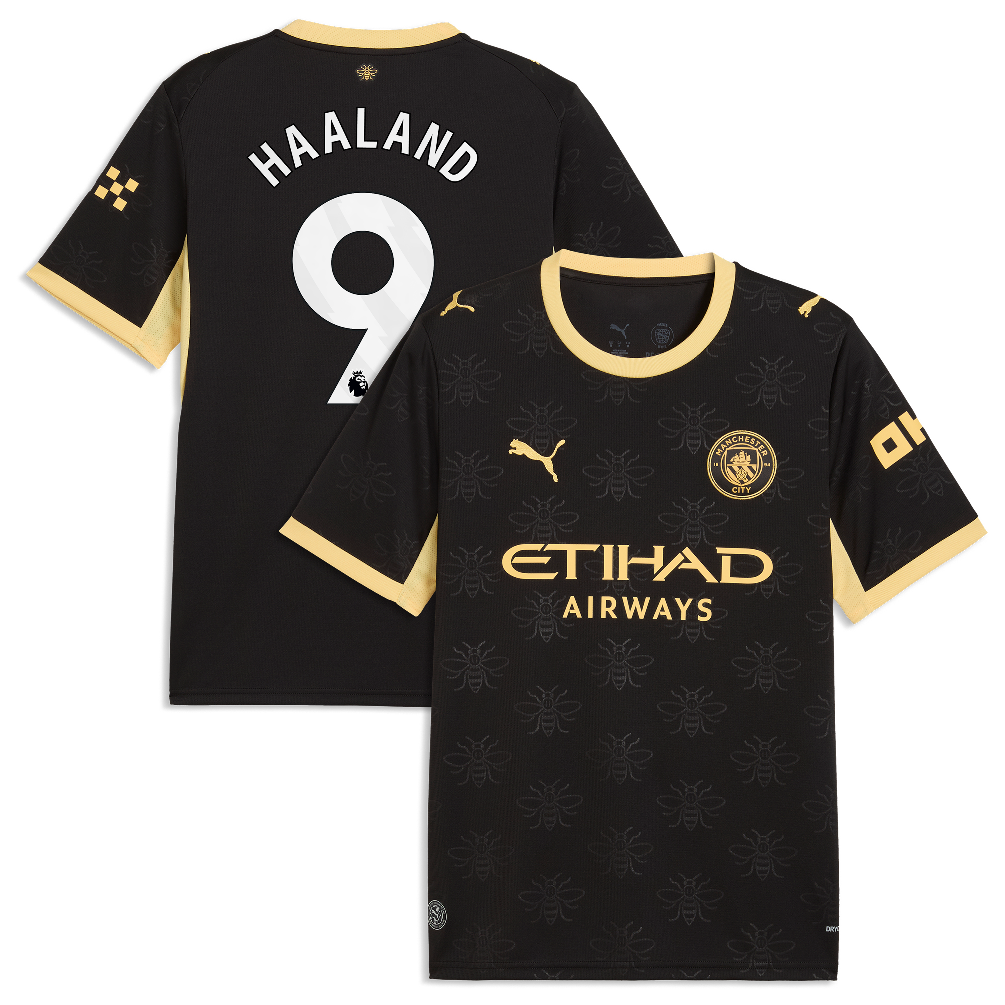 Manchester City Puma Away Shirt 2026-27 with Haaland 9 printing, , rebel_hi-res