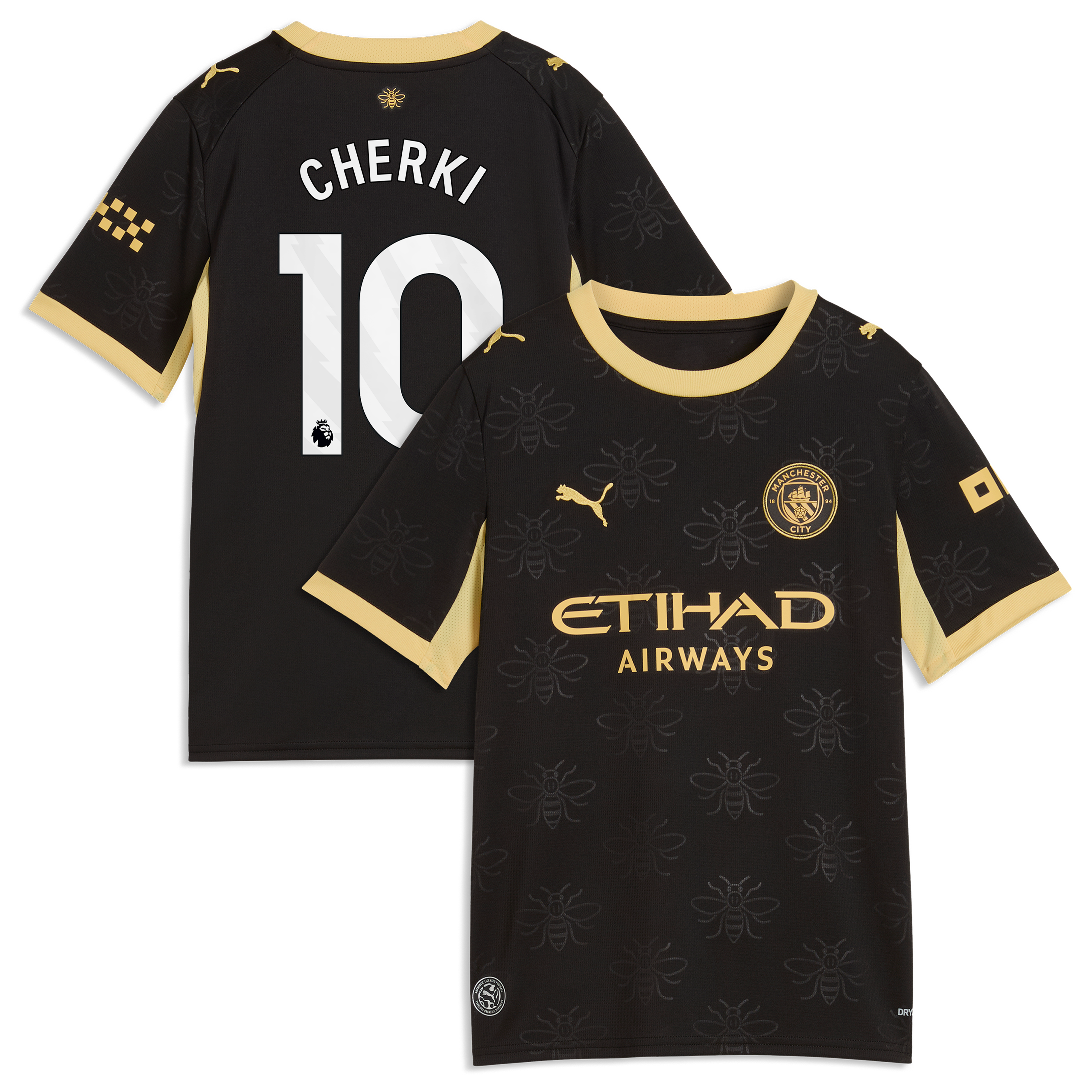 Manchester City Puma Away Shirt 2026-27 - Kids with Cherki 10 printing, , rebel_hi-res