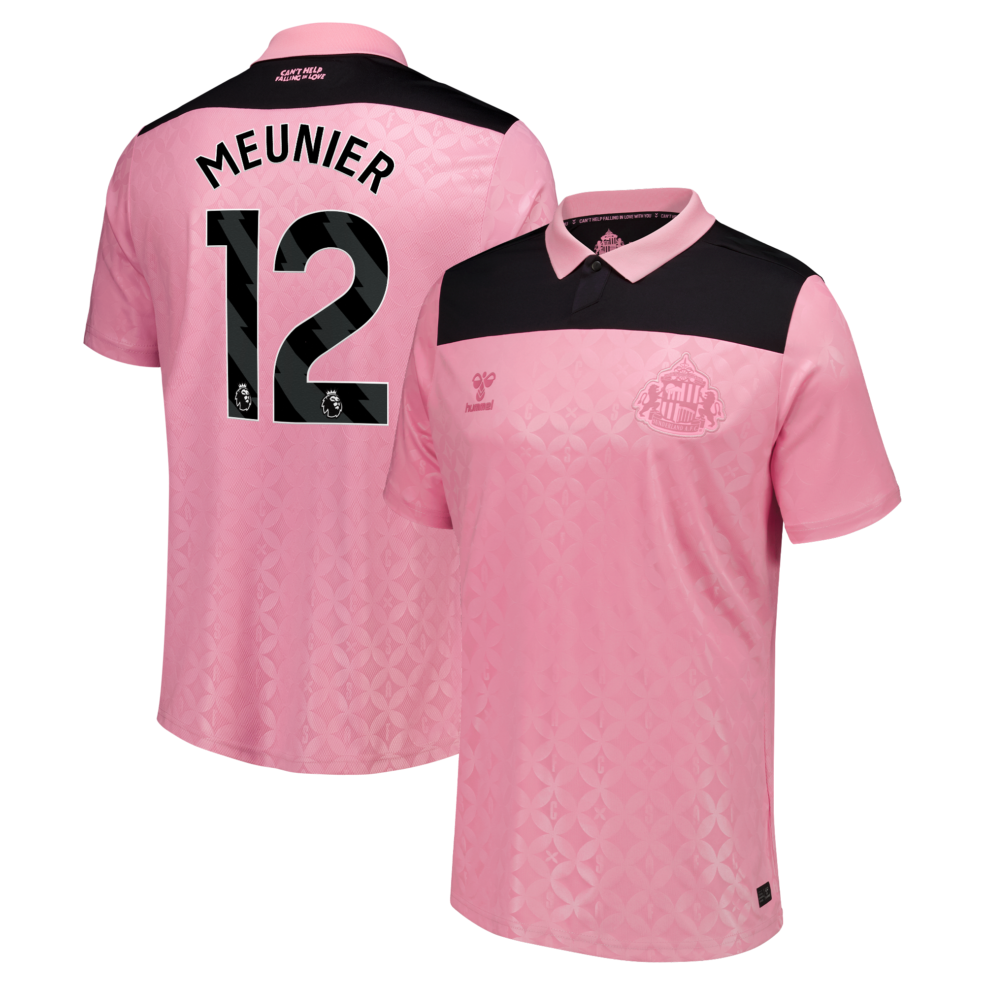 Sunderland x Elvis Hummel Away Shirt 2026-27 with Meunier 12 printing, , rebel_hi-res