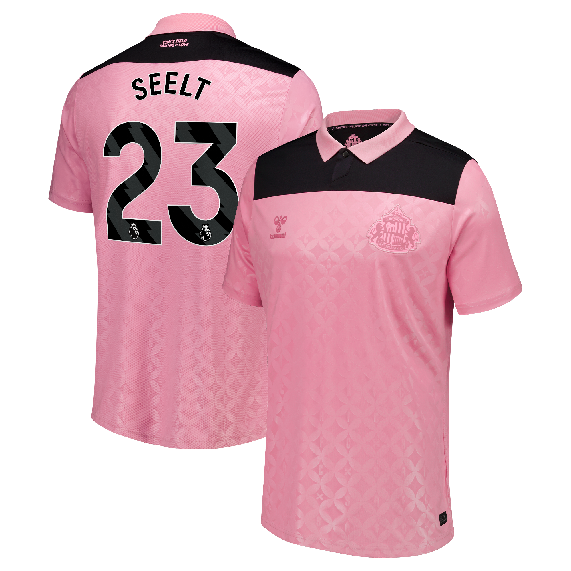 Sunderland x Elvis Hummel Away Shirt 2026-27 with Seelt 23 printing, , rebel_hi-res