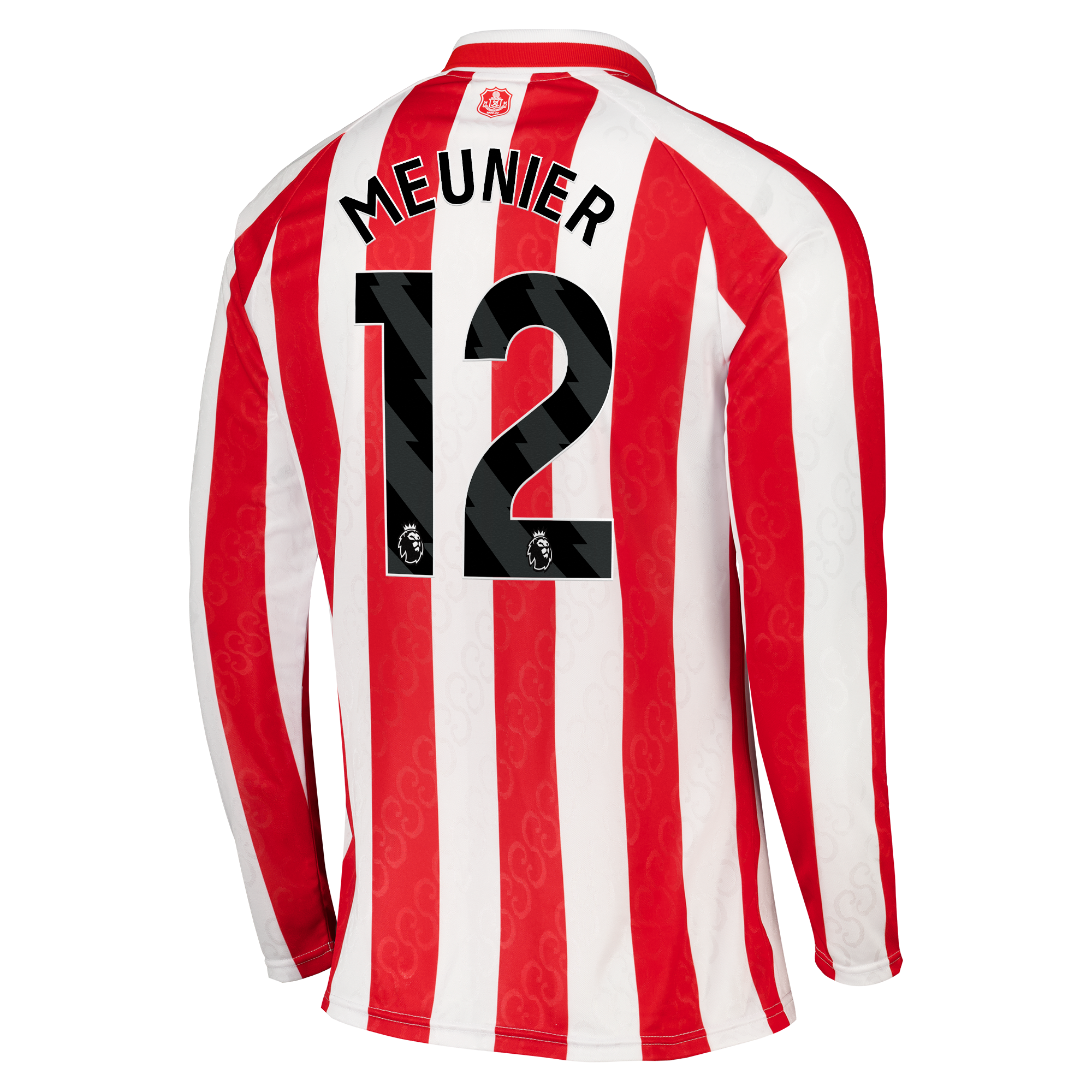 Sunderland Hummel Home Shirt 2026-27 - Long Sleeve - Kids with Meunier 12 printing, , rebel_hi-res