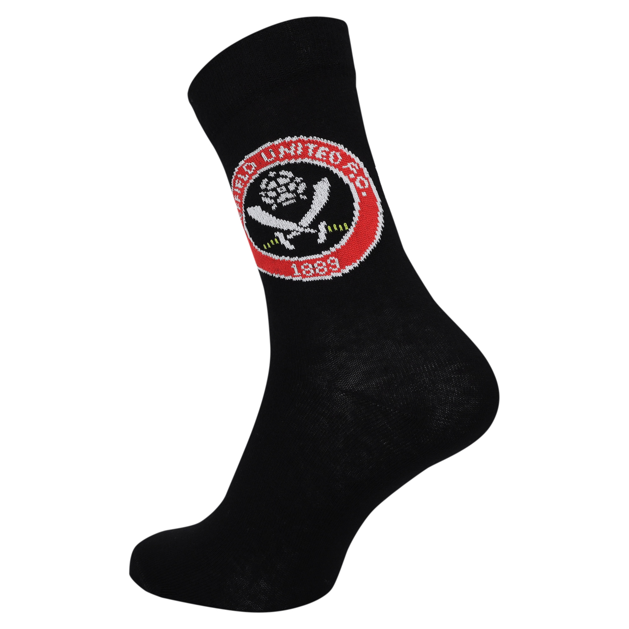 Sheffield United Crest Socks - Black - Unisex, , rebel_hi-res