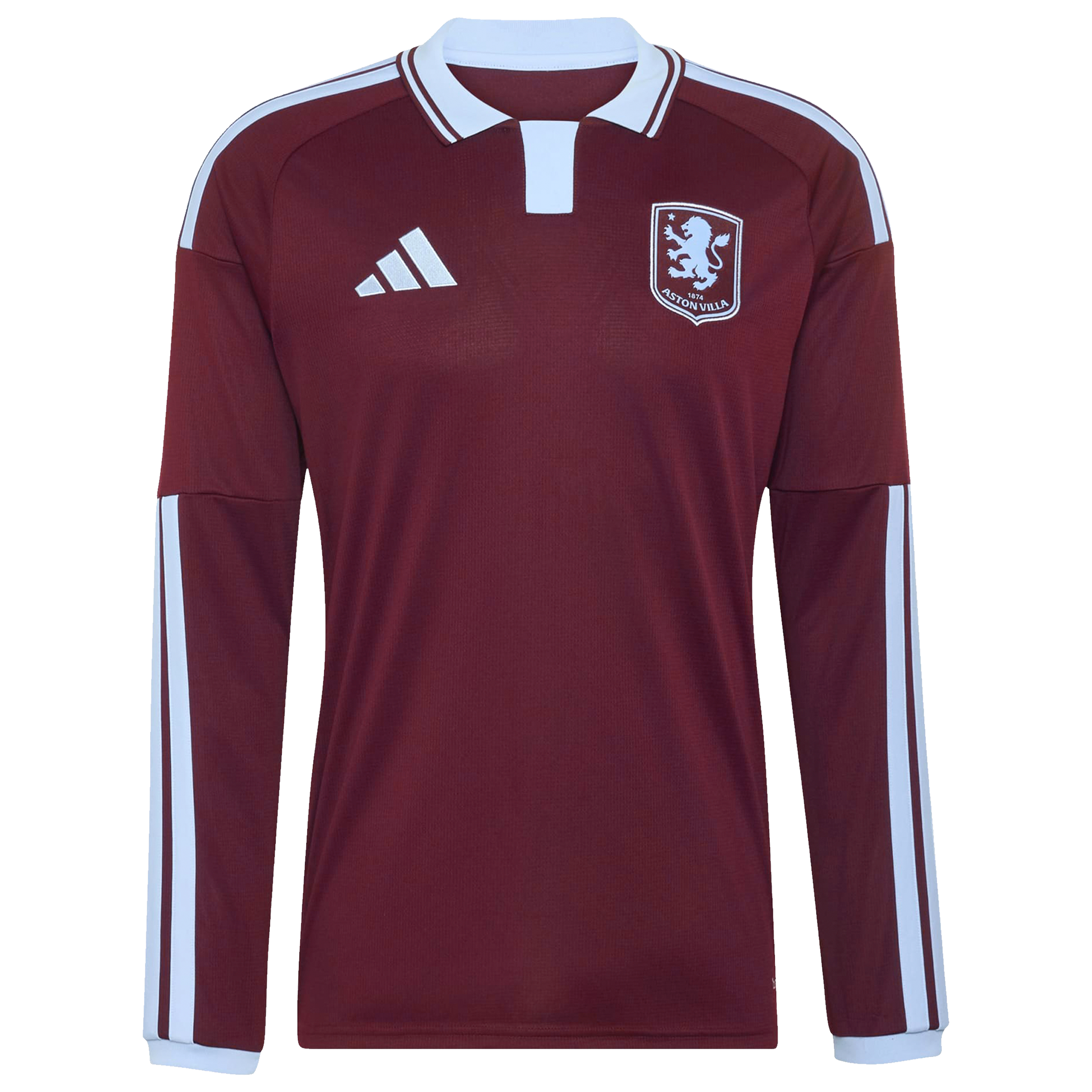 Aston Villa adidas Home Shirt 2026-27 - Long Sleeve with Manzambi 44 printing, , rebel_hi-res