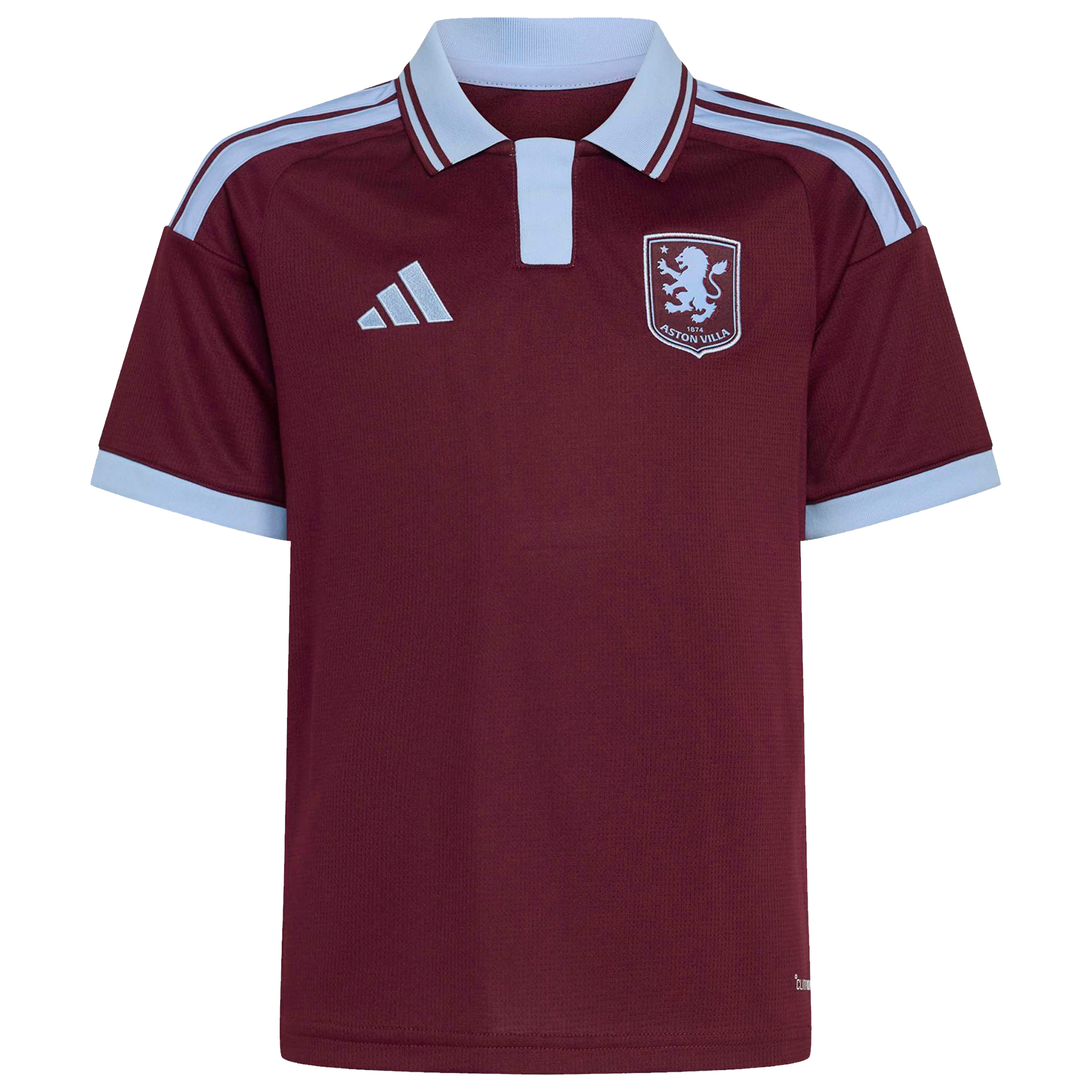 Aston Villa adidas Home Shirt 2026-27 - Kids with Manzambi 44 printing, , rebel_hi-res