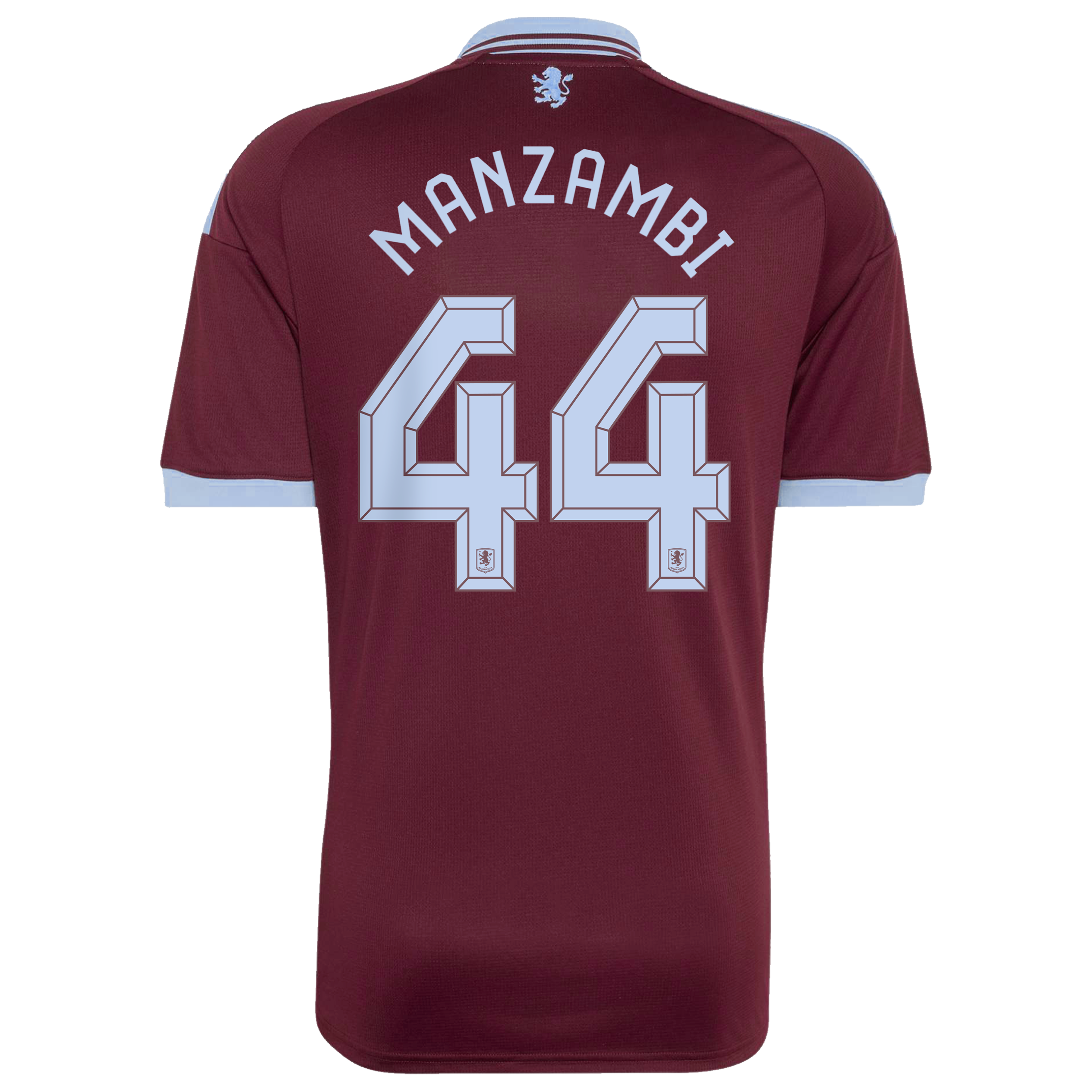 Aston Villa adidas Home Shirt 2026-27 with Manzambi 44 Cup printing, , rebel_hi-res