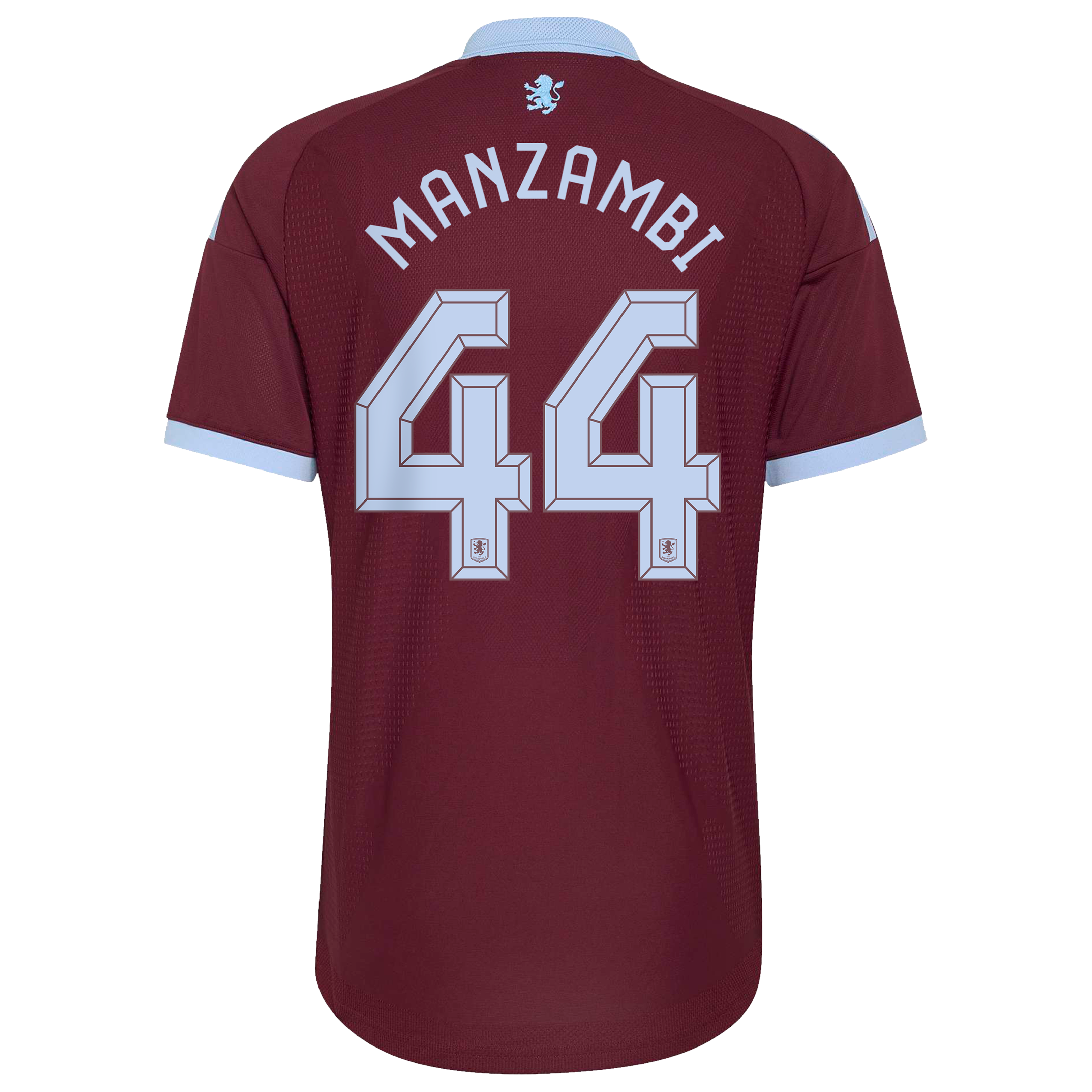 Aston Villa adidas Home Authentic Shirt 2026-27 with Manzambi 44 Cup printing, , rebel_hi-res