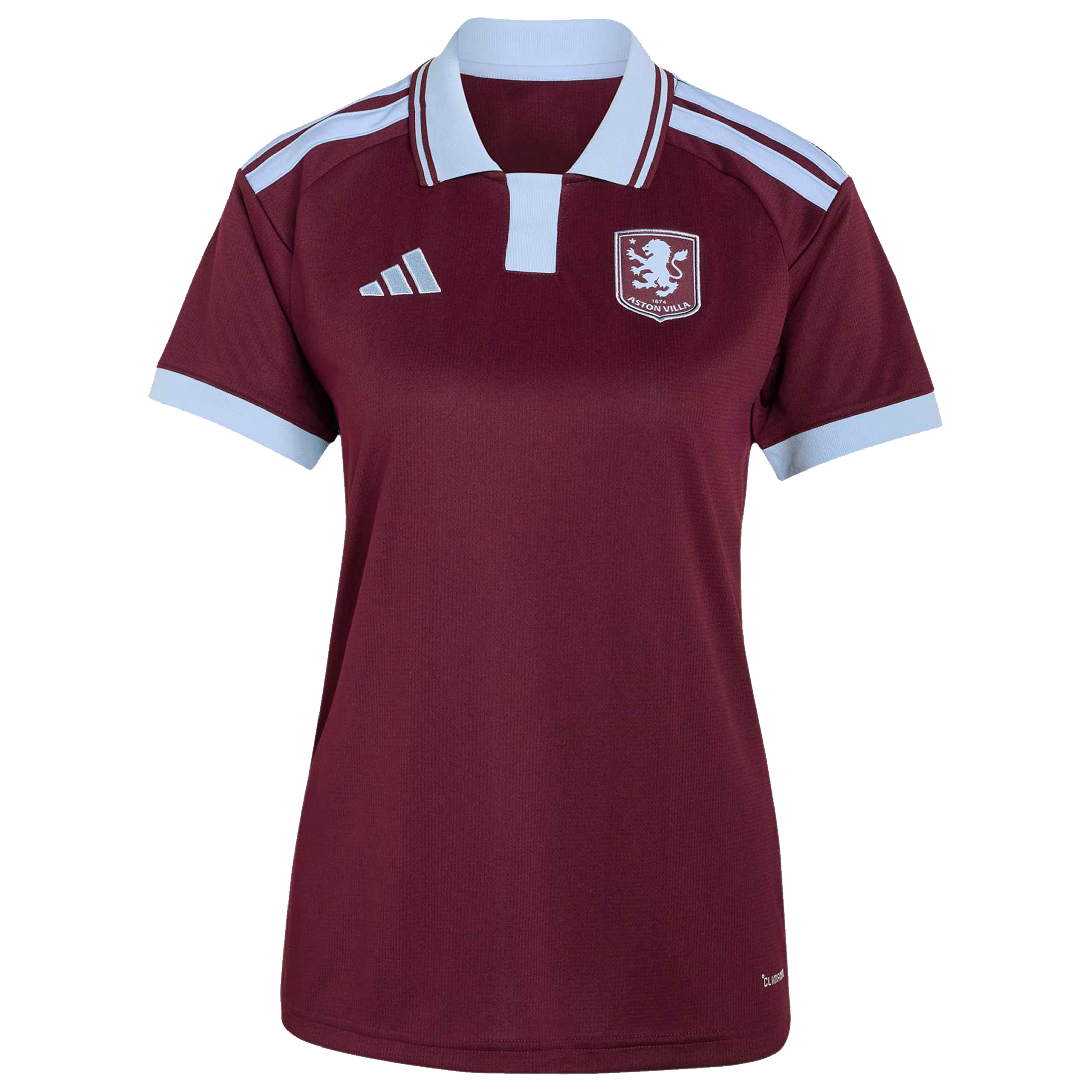 Aston Villa adidas Home Shirt 2026-27 - Womens with Manzambi 44 Cup printing, , rebel_hi-res