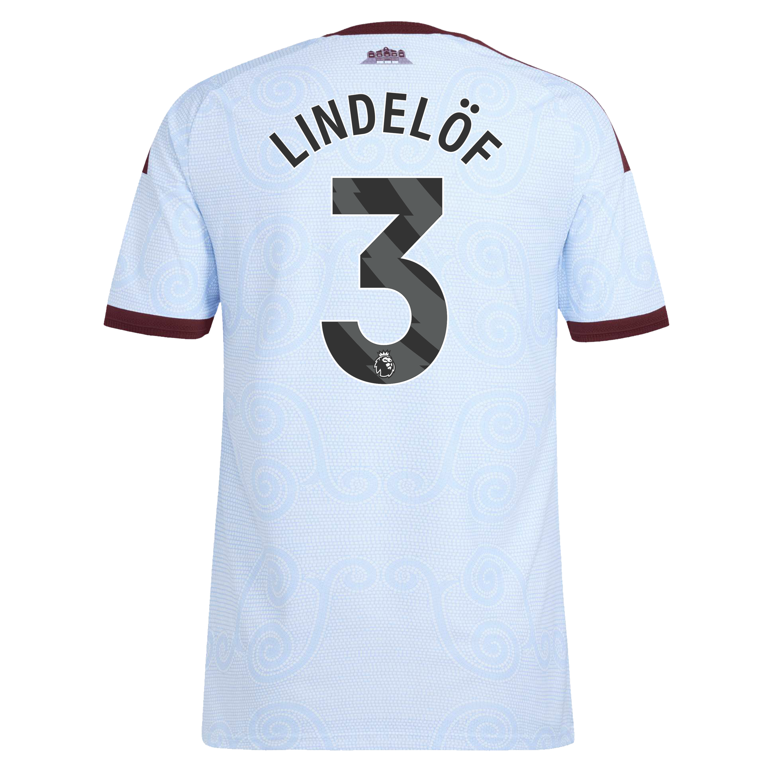 Aston Villa adidas Third Authentic Shirt 2026-27 with Lindel&ouml;f 3 printing, , rebel_hi-res