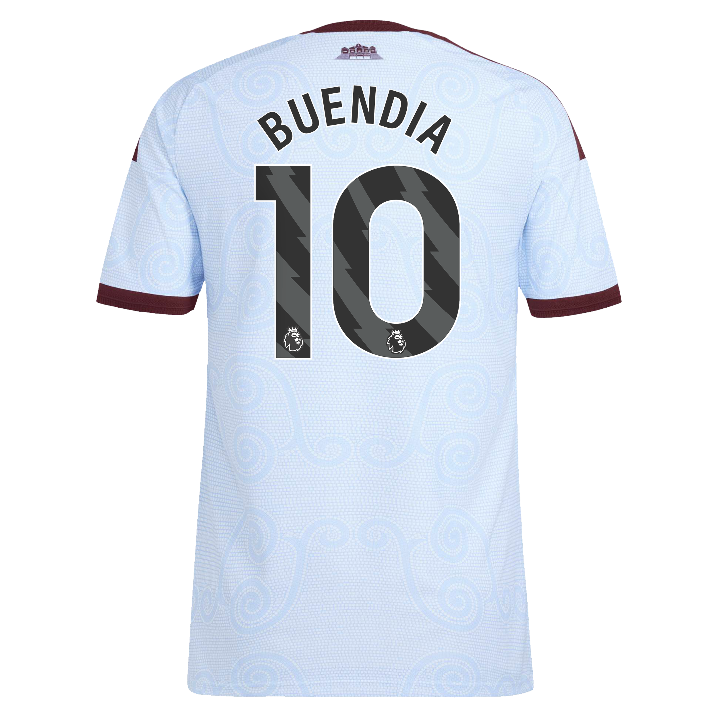 Aston Villa adidas Third Authentic Shirt 2026-27 with Buendia 10 printing, , rebel_hi-res