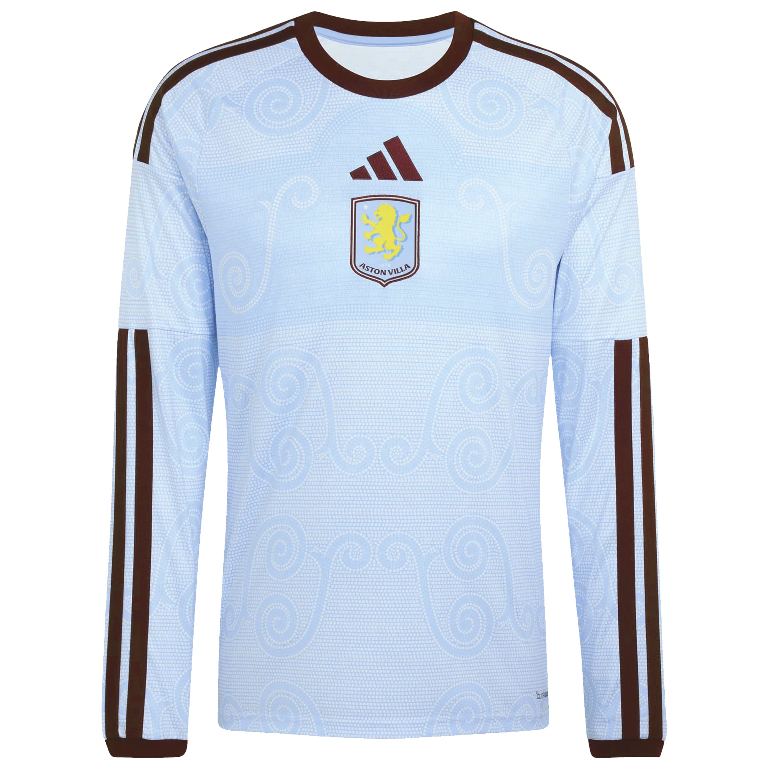 Aston Villa adidas Third Shirt 2026-27 - Long Sleeve with Barkley 6 printing, , rebel_hi-res