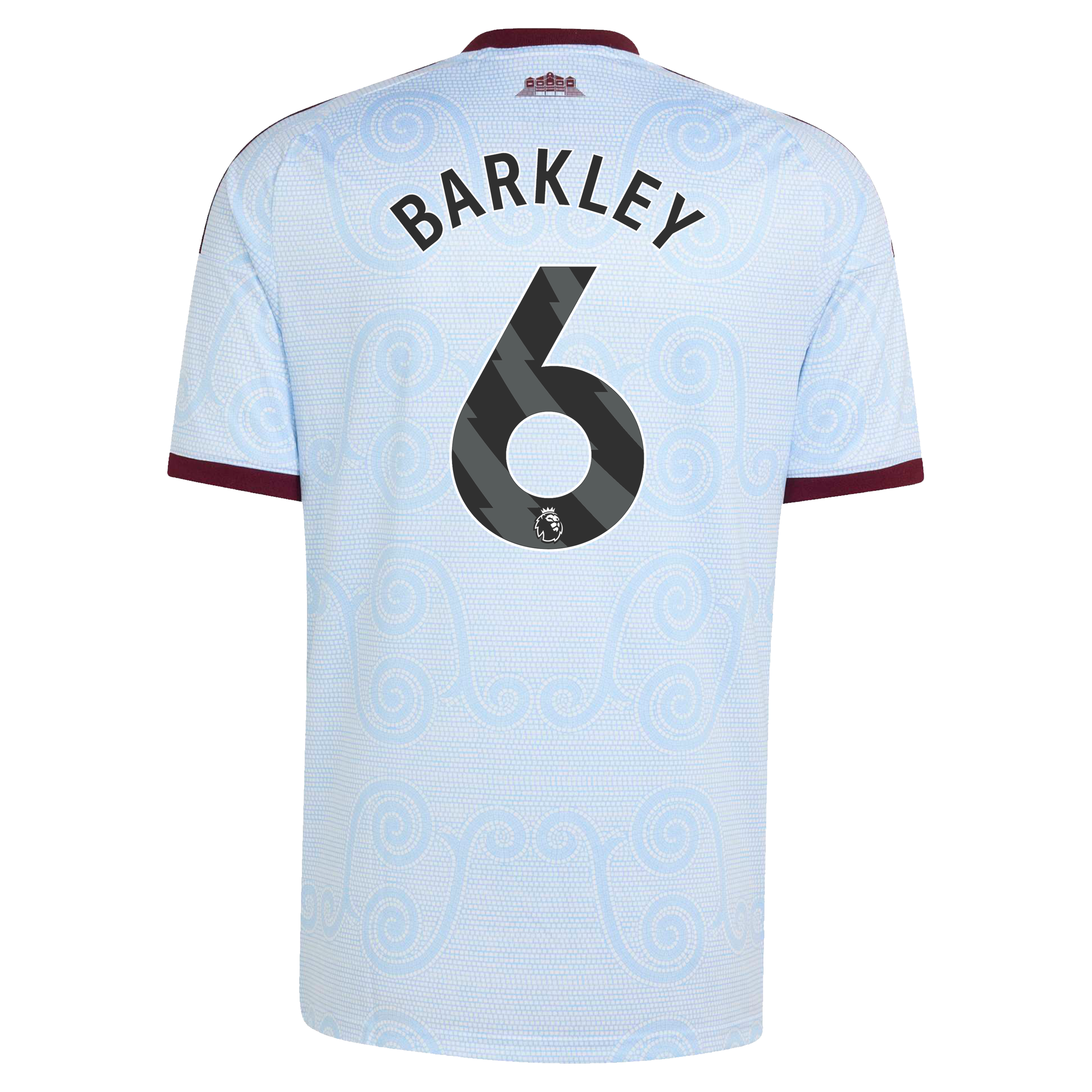Aston Villa adidas Third Shirt 2026-27 with Barkley 6 printing, , rebel_hi-res