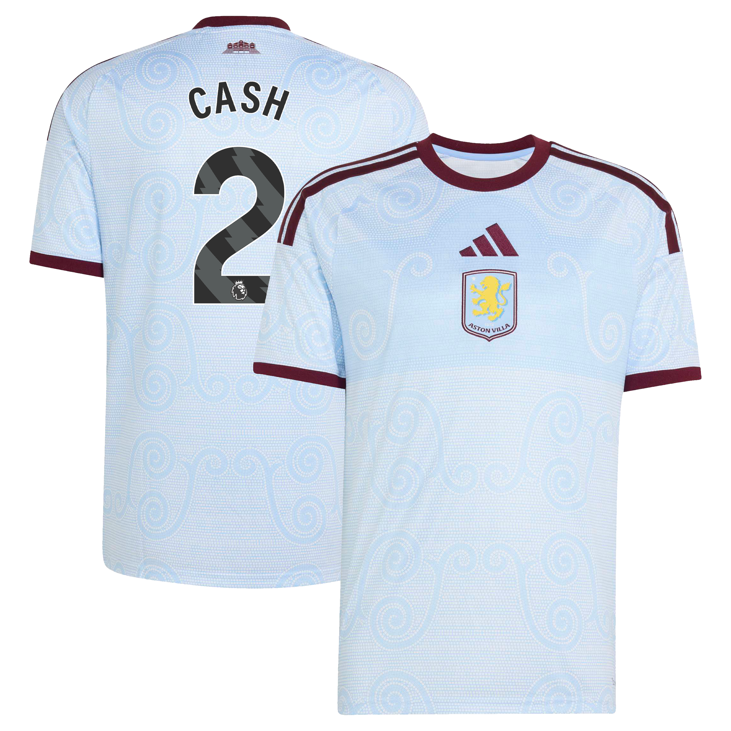 Aston Villa adidas Third Shirt 2026-27 with Cash 2 printing, , rebel_hi-res
