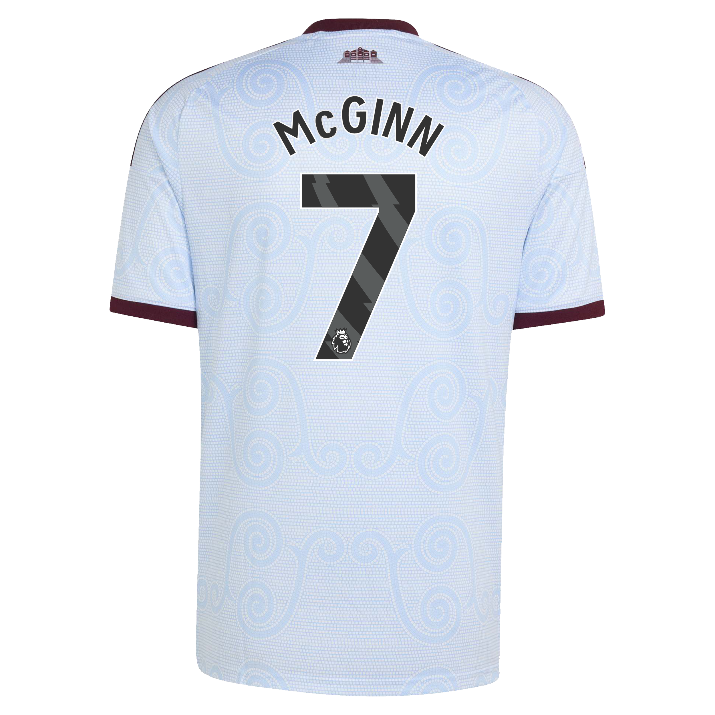 Aston Villa adidas Third Shirt 2026-27 with Mcginn 7 printing, , rebel_hi-res