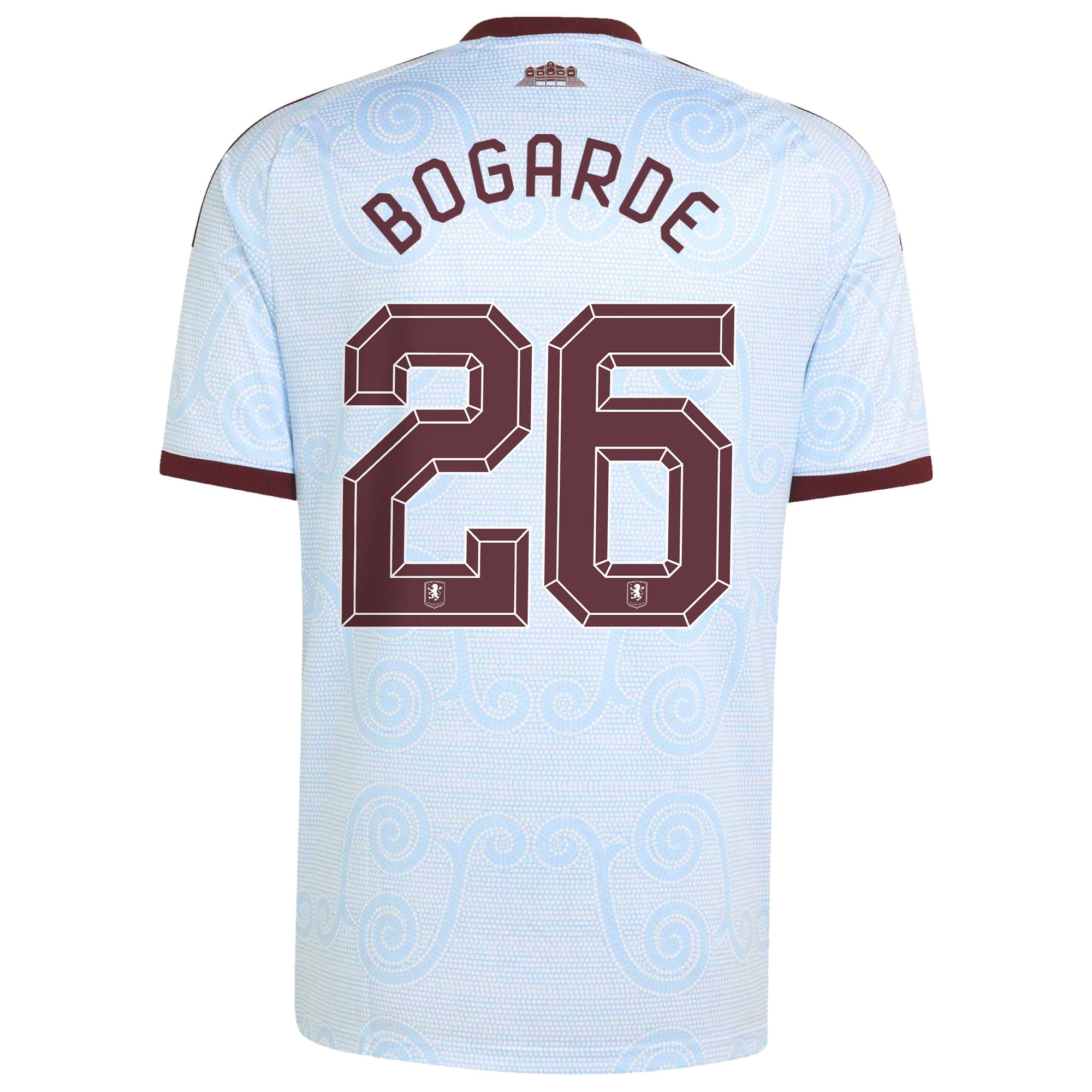 Aston Villa adidas Third Shirt 2026-27 with Bogarde 26 Cup printing, , rebel_hi-res
