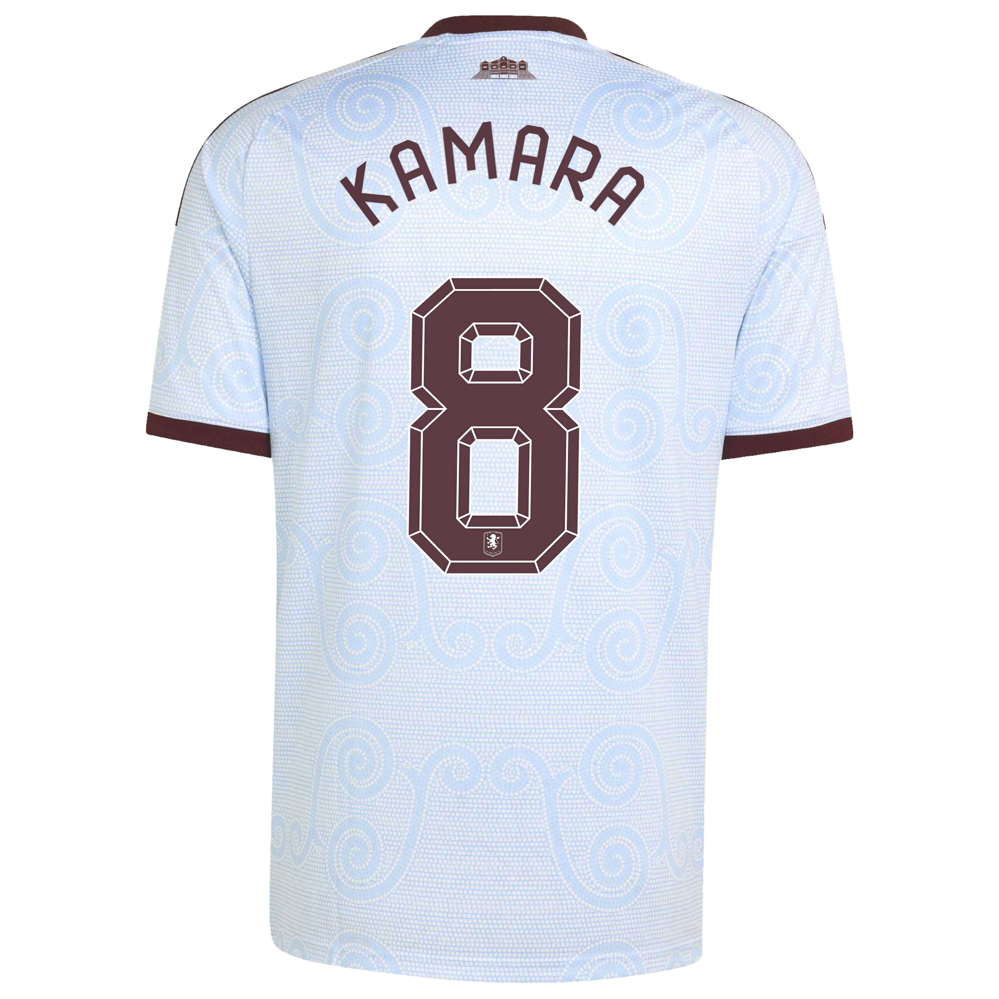 Aston Villa adidas Third Shirt 2026-27 with Kamara 8 Cup printing, , rebel_hi-res
