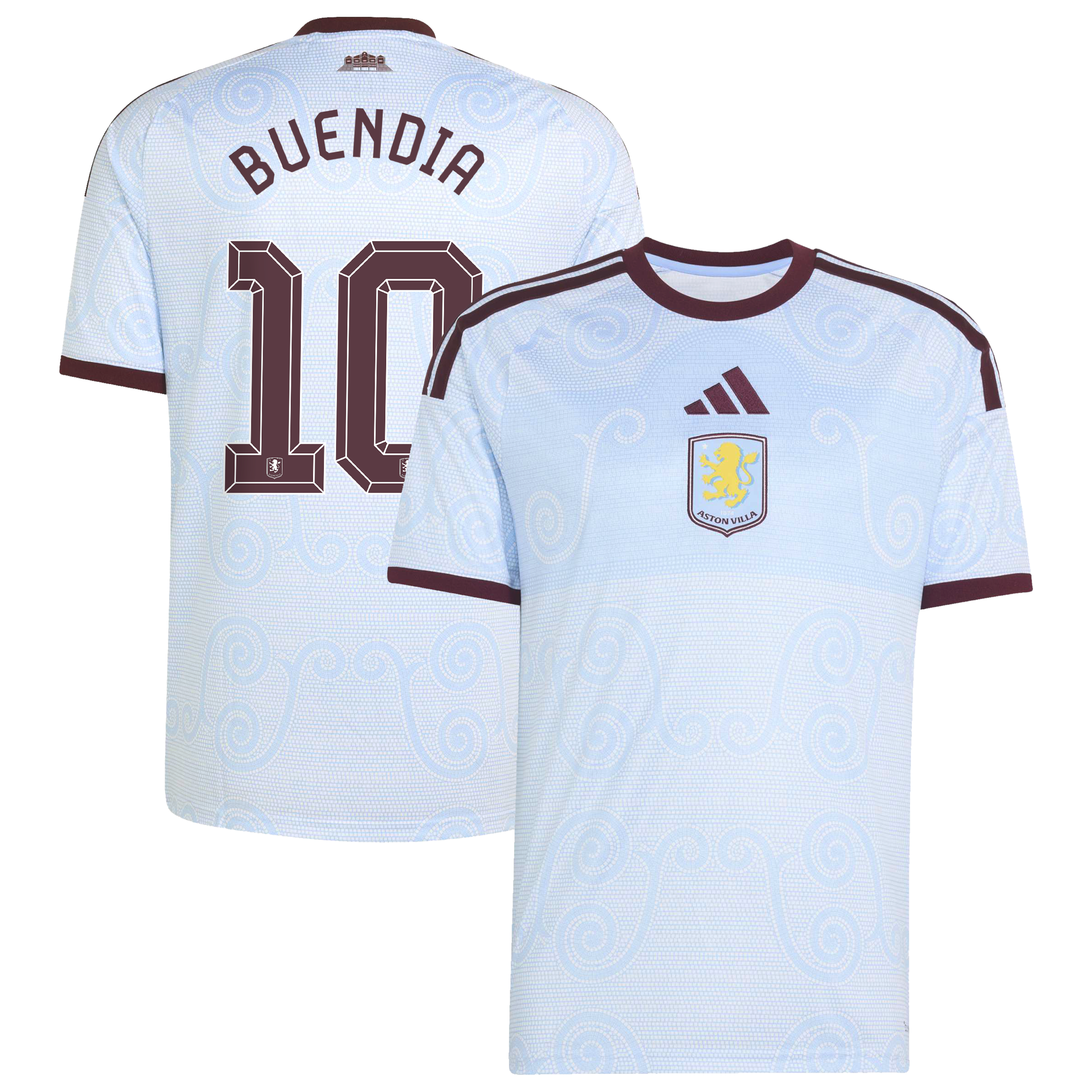 Aston Villa adidas Third Shirt 2026-27 with Buendia 10 Cup printing, , rebel_hi-res