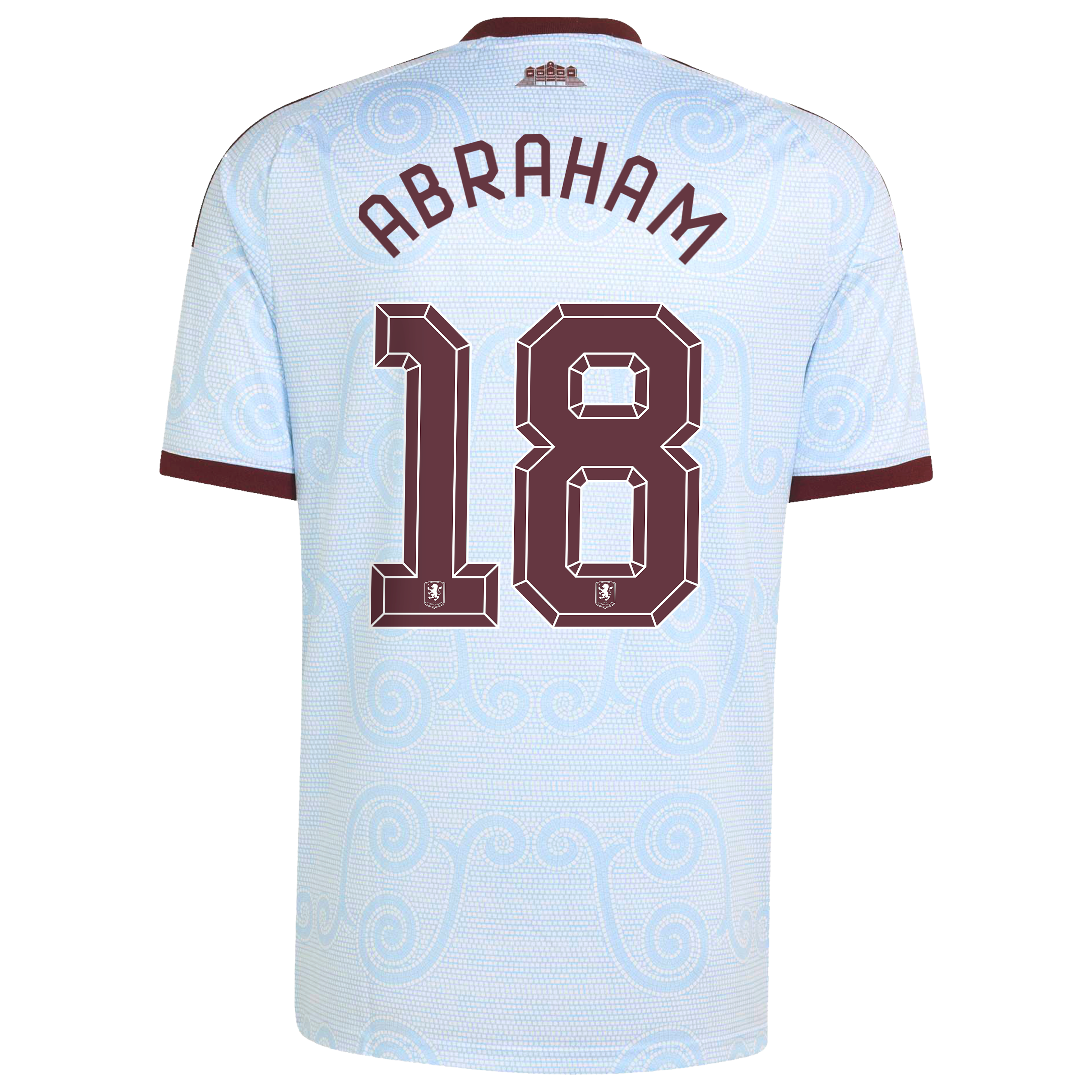 Aston Villa adidas Third Shirt 2026-27 with Abraham 18 Cup printing, , rebel_hi-res
