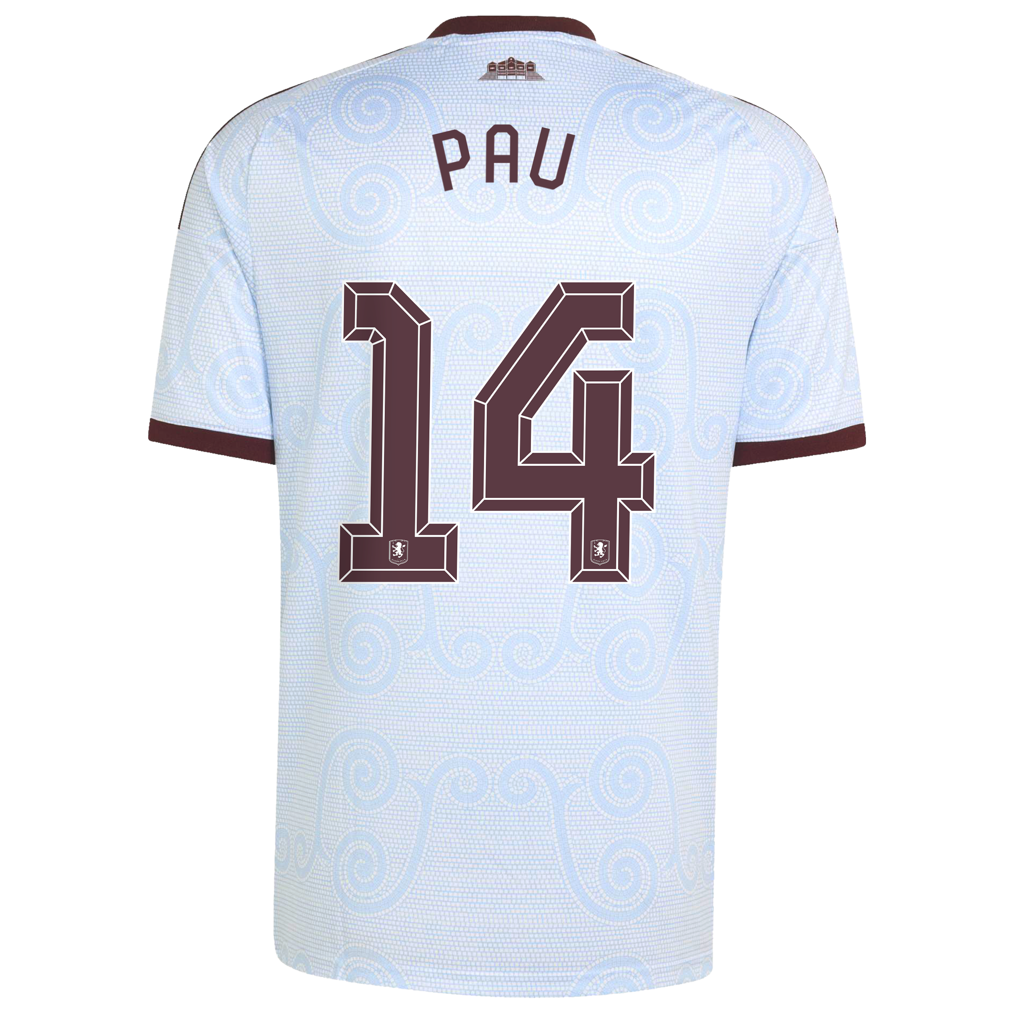 Aston Villa adidas Third Shirt 2026-27 with Pau 14 Cup printing, , rebel_hi-res