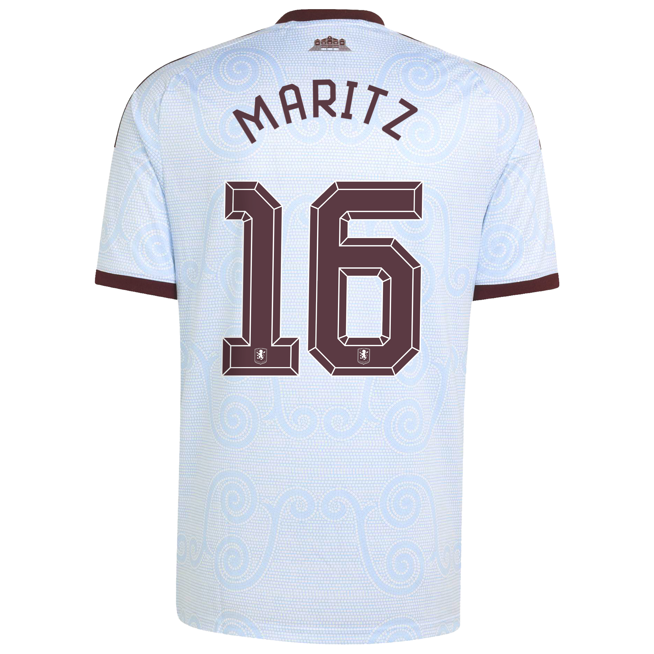 Aston Villa adidas Third Shirt 2026-27 with Maritz 16 Cup printing, , rebel_hi-res