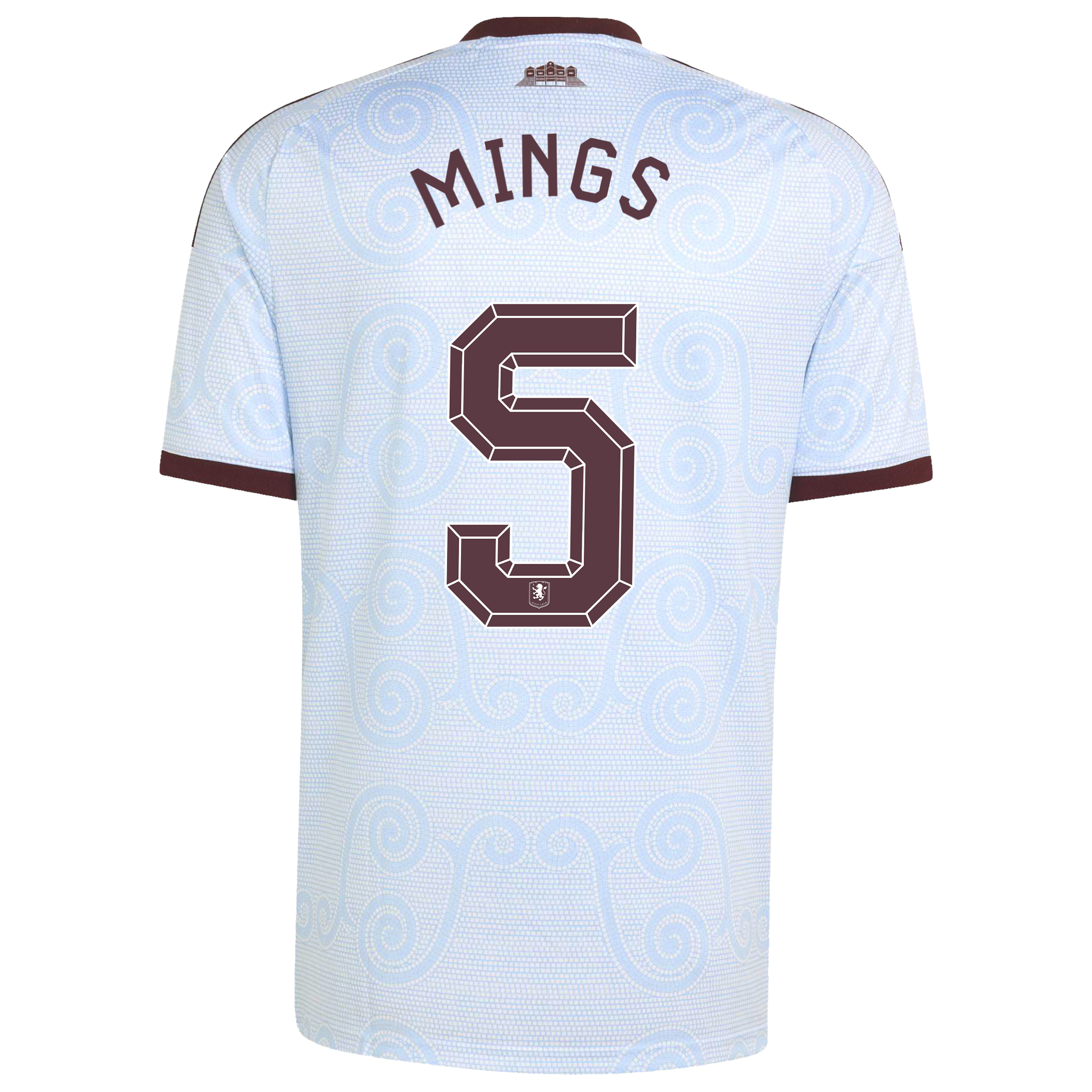 Aston Villa adidas Third Shirt 2026-27 with Mings 5 Cup printing, , rebel_hi-res