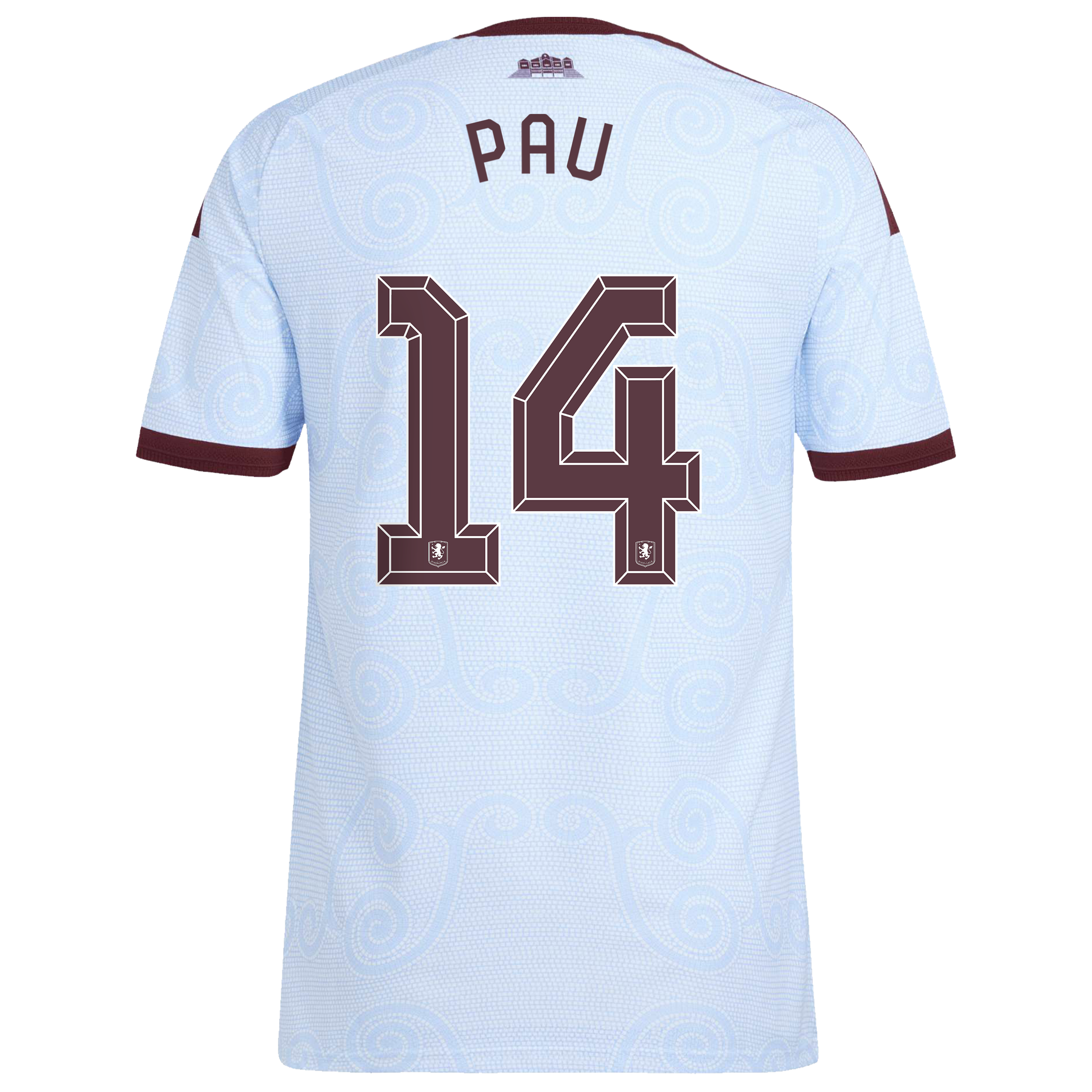 Aston Villa adidas Third Authentic Shirt 2026-27 with Pau 14 Cup printing, , rebel_hi-res