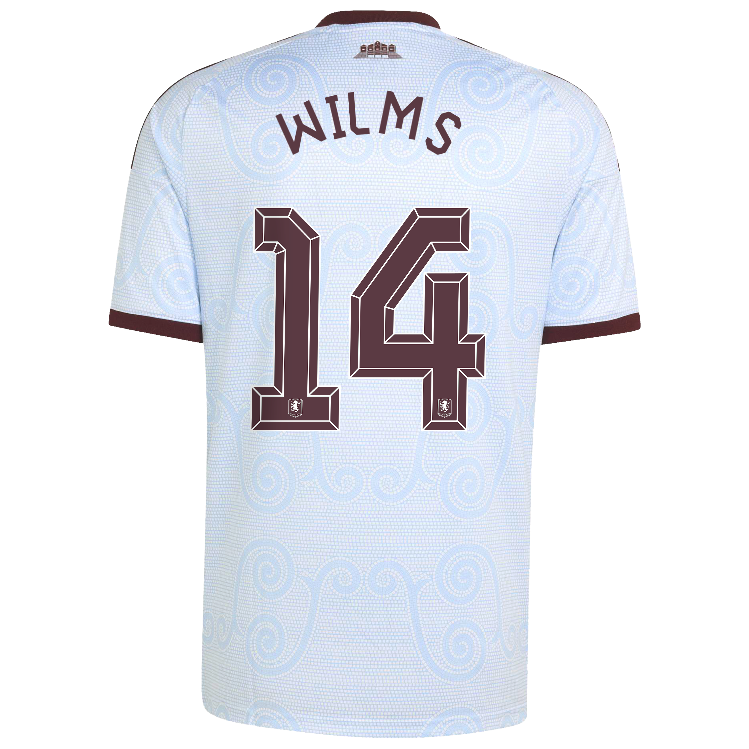 Aston Villa adidas Third Shirt 2026-27 with Wilms 14 Cup printing, , rebel_hi-res