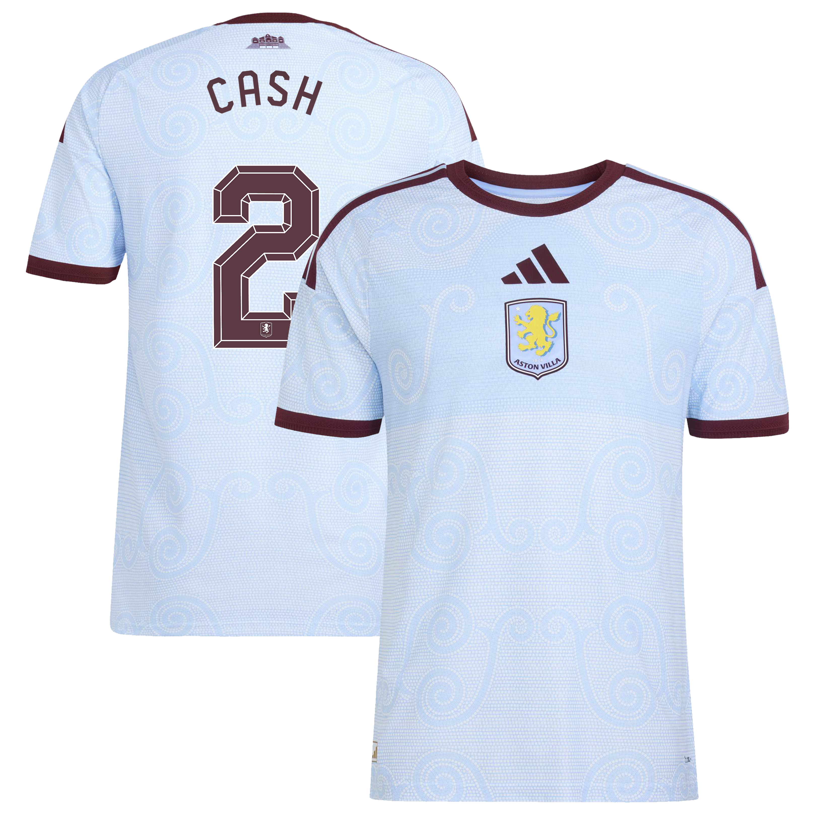 Aston Villa adidas Third Authentic Shirt 2026-27 with Cash 2 Cup printing, , rebel_hi-res