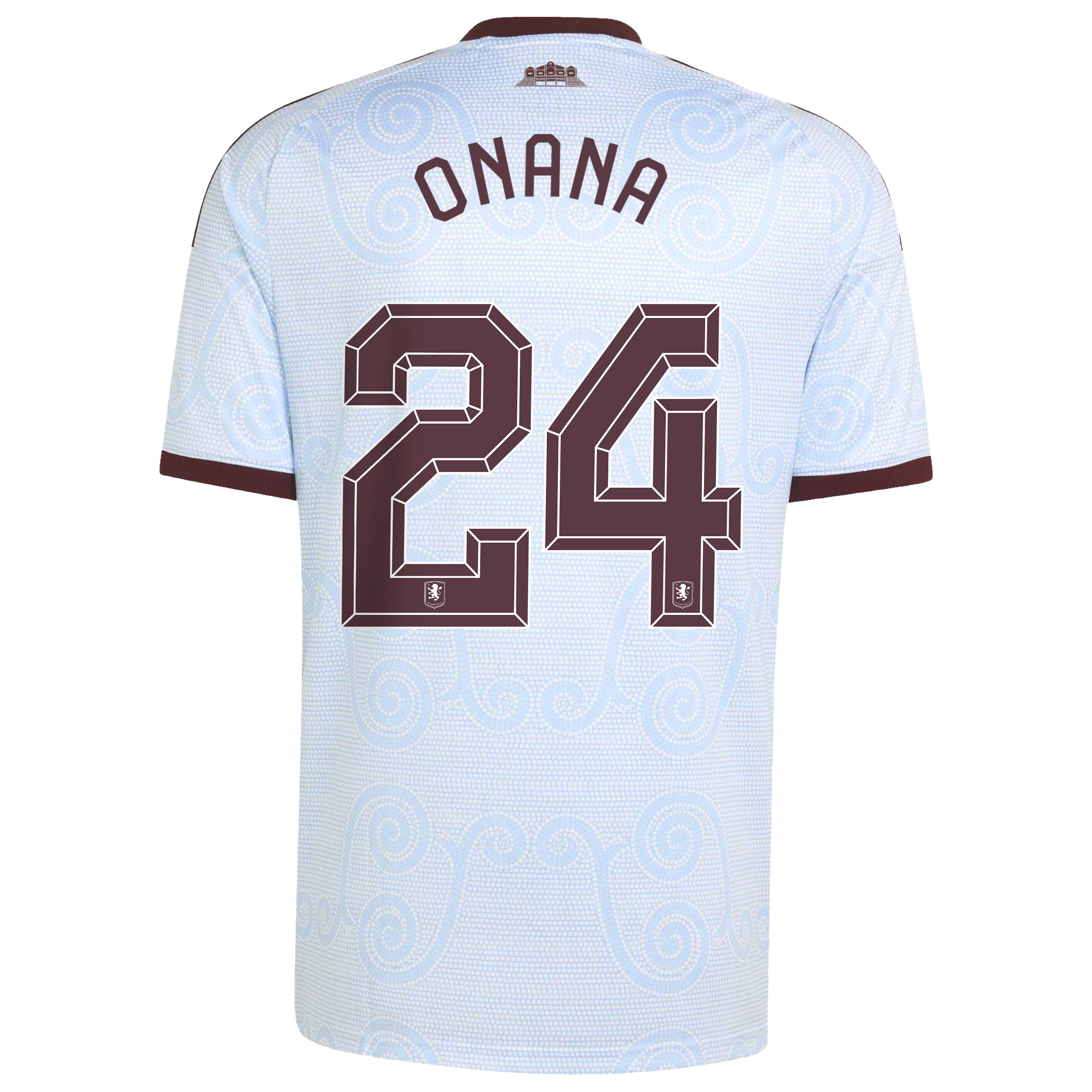Aston Villa adidas Third Shirt 2026-27 with Onana 24 Cup printing, , rebel_hi-res