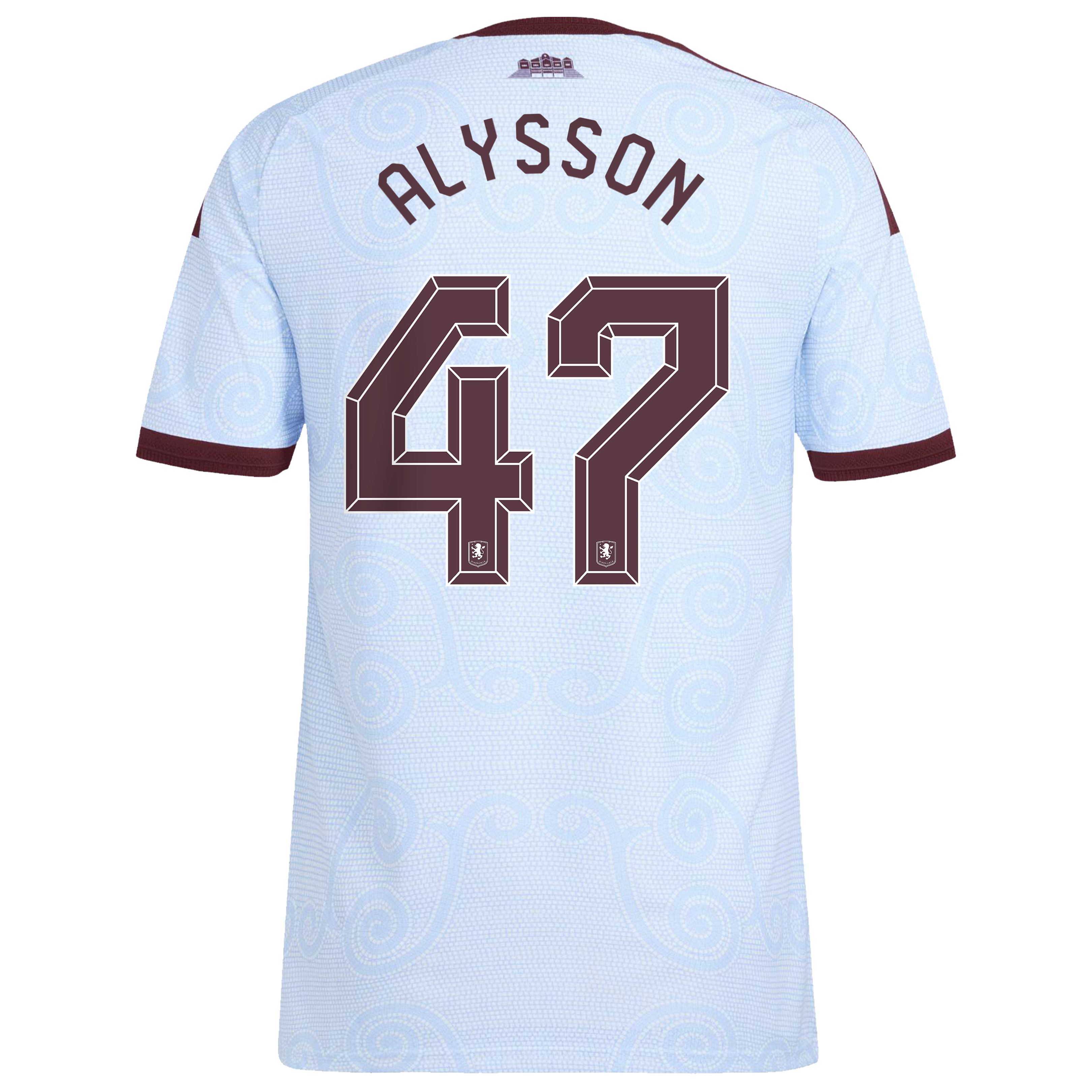 Aston Villa adidas Third Authentic Shirt 2026-27 with Alysson 47 Cup printing, , rebel_hi-res